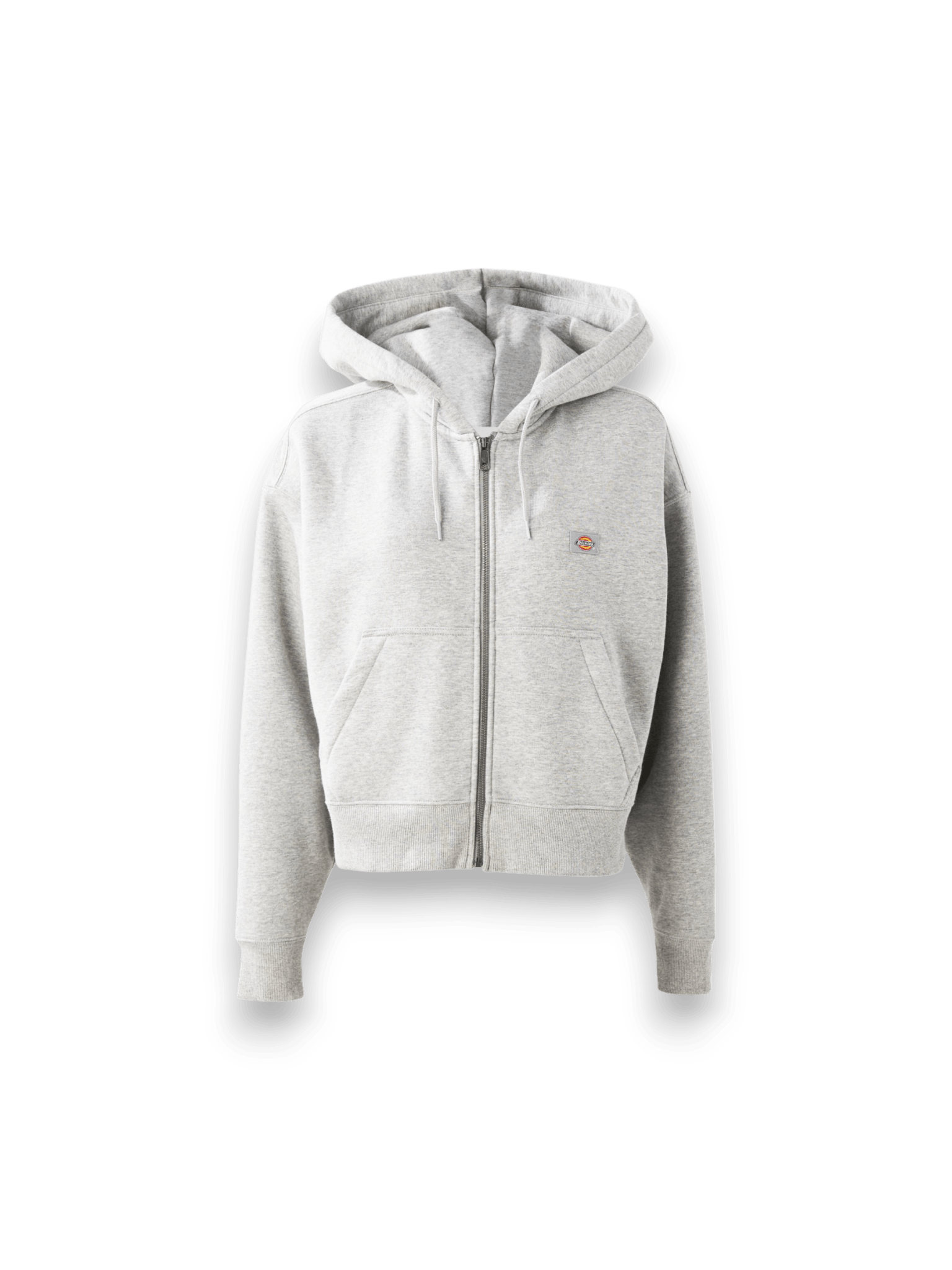 DICKIES OAKPORT ZIP HOODIE HEATHER GREY