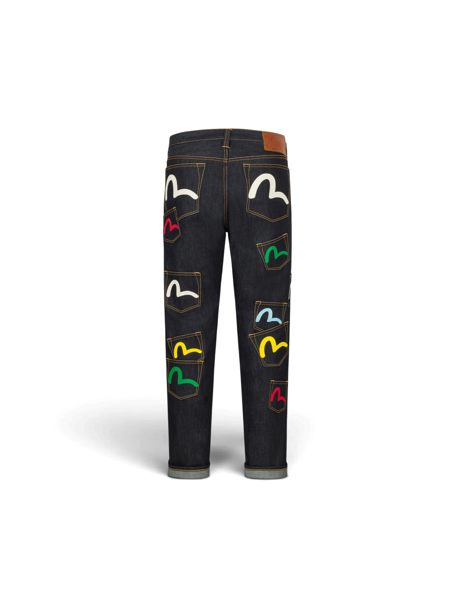 Evisu Multi-Pocket Seagull Regular Fit Jeans