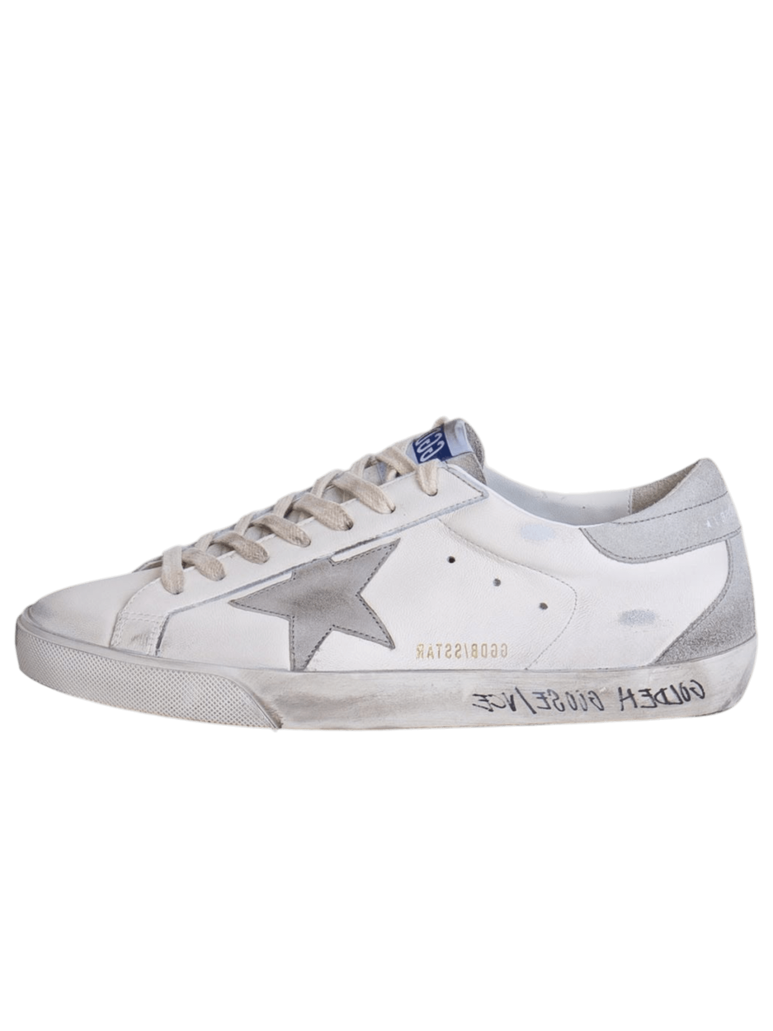 Golden Goose Super-Star Nubuk Upper Suede Heel And Tongue