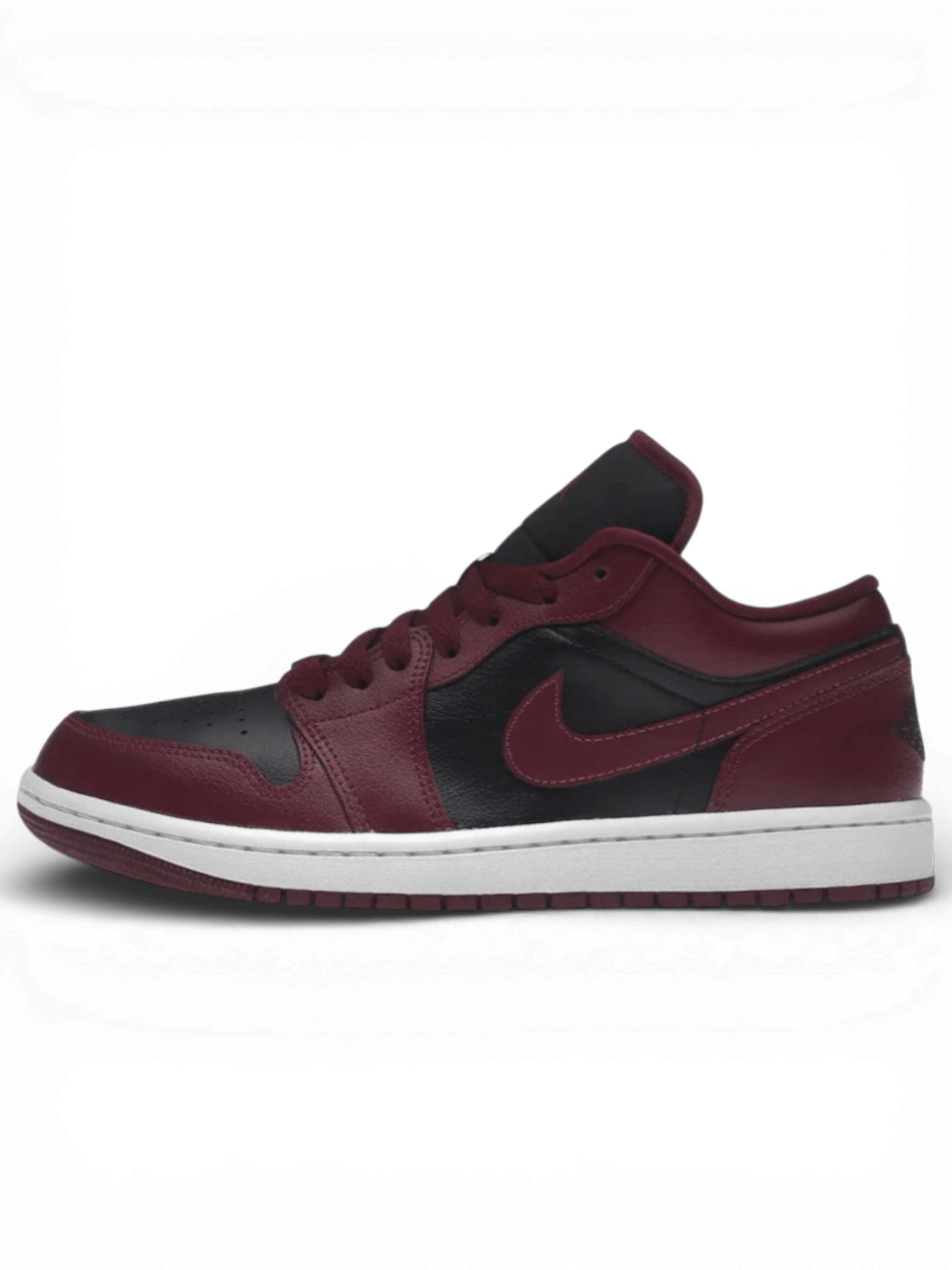 Jordan 1 Low Black Dark Beetroot (Women's)