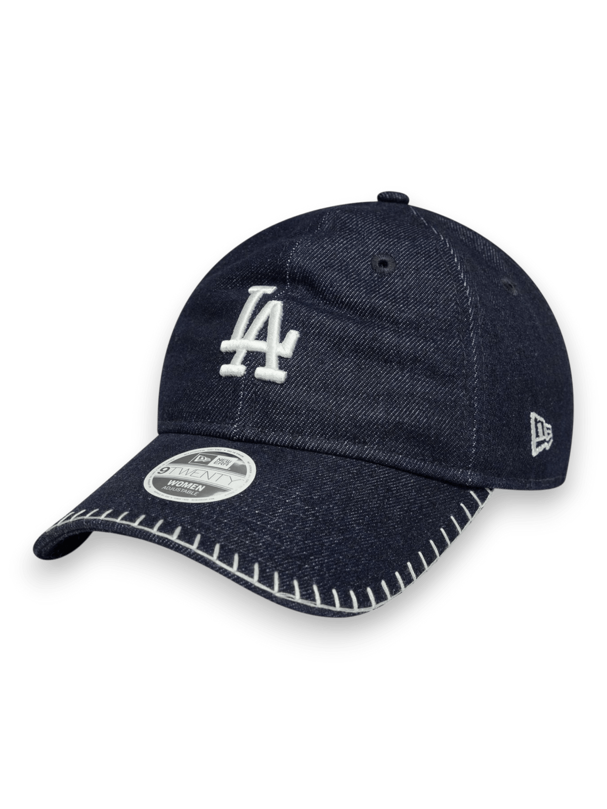 New Era 9TWENTY LA Dodgers MLB Denim Stitch Blue Navy
