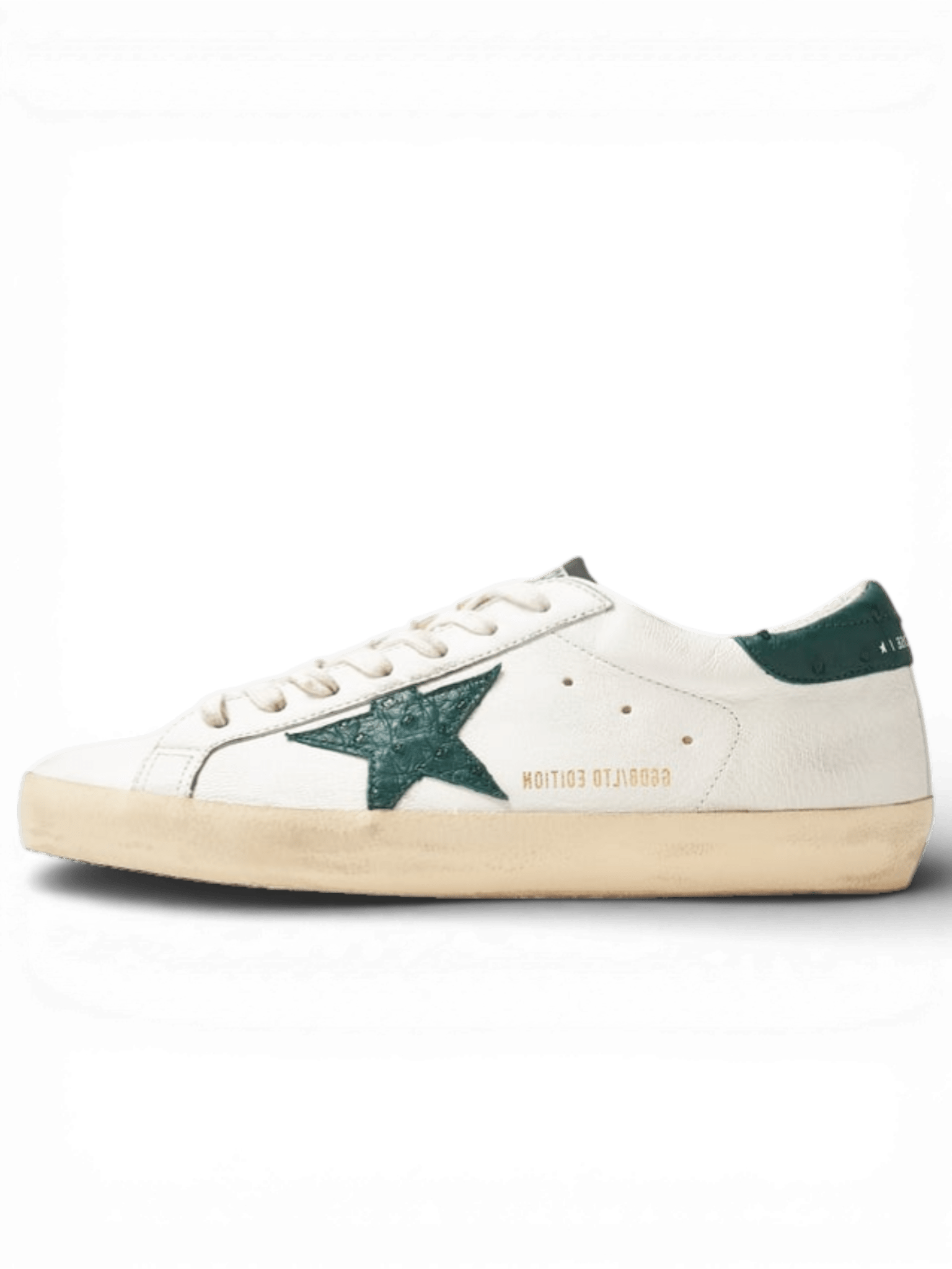 Golden Goose Super-Star White/Green