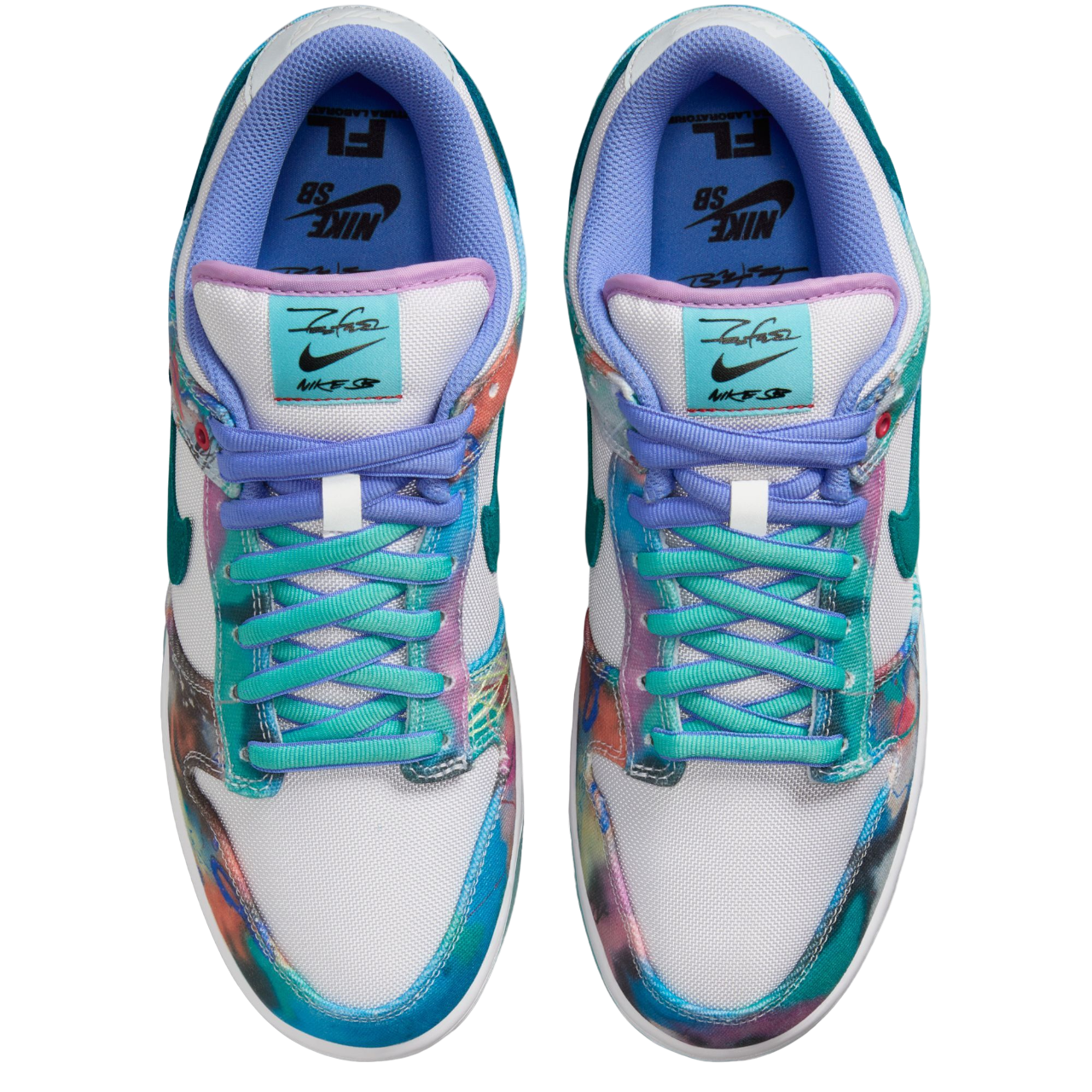 Nike SB Dunk Low Futura Laboratories Bleached Aqua
