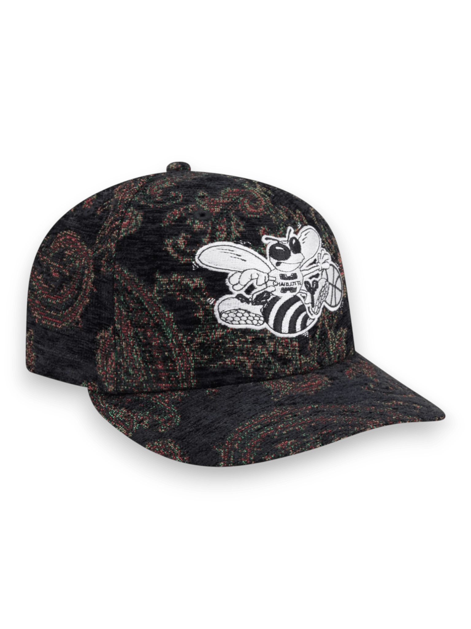 New Era Cap 59FIFTY Three Looms Jacquard Chenille Charlotte Hornets