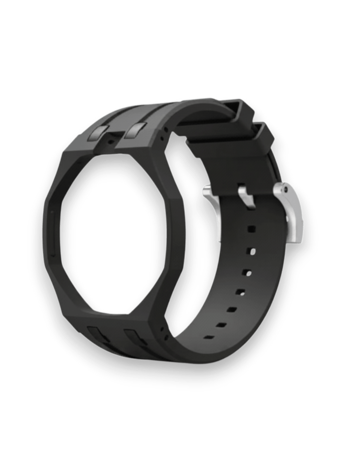 Ap Swatch Royal Pop Bioceramic And Silicone Strap Full Black