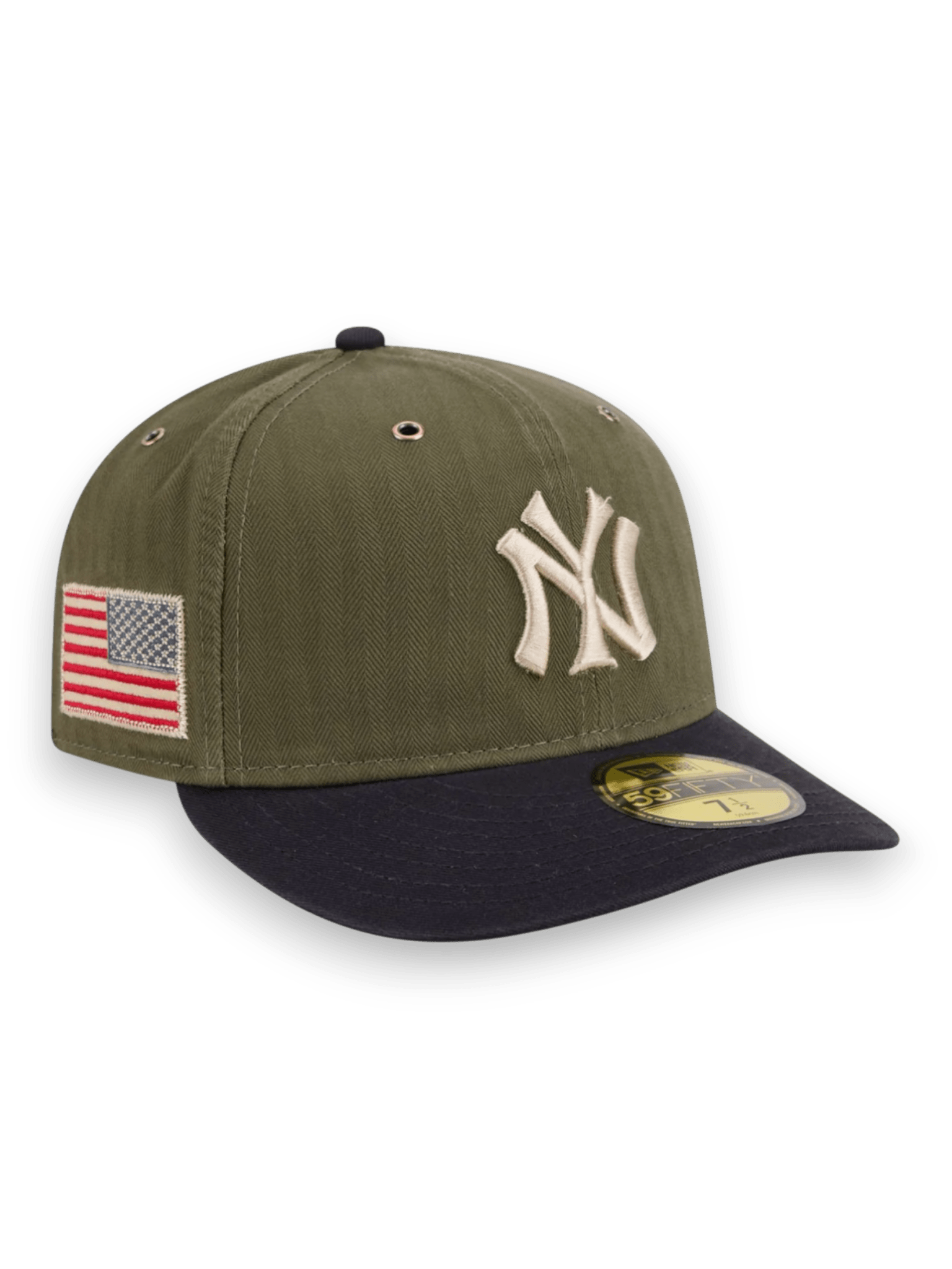 New Era Cap 59FIFTY Three Looms American Herringbone New York Yankees
