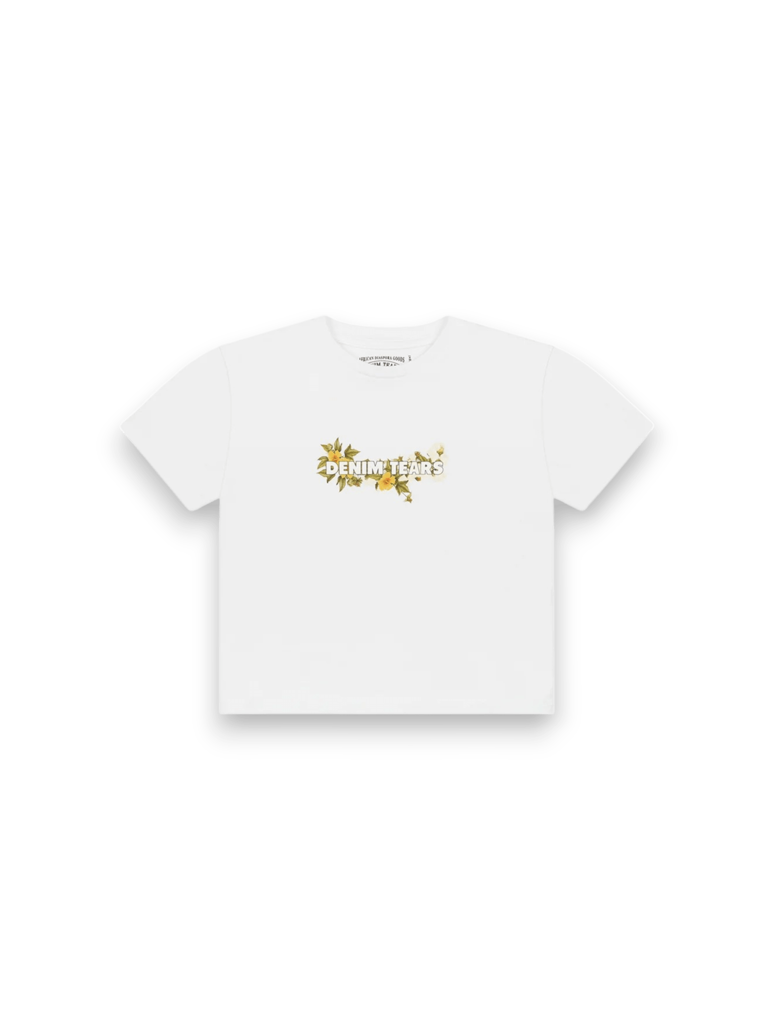 Denim Tears Floral kids tee White