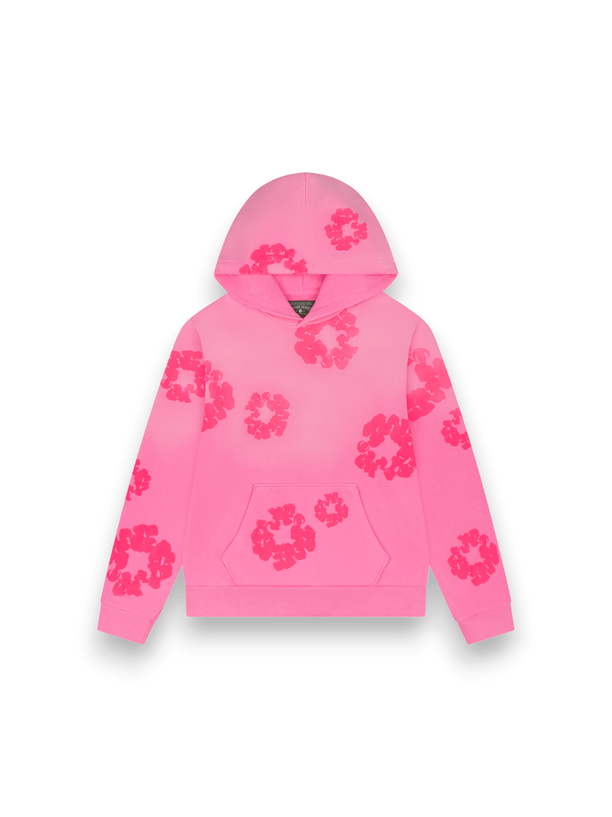 Denim Tears Mono Cotton Wreath Hoodie Pink