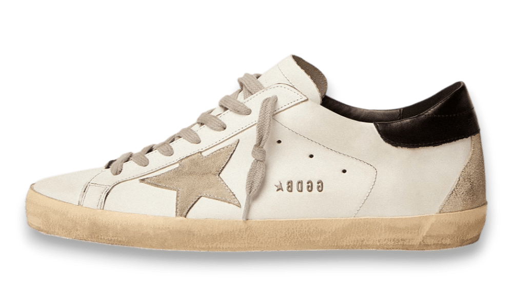 Golden Goose Super-Star White Grey