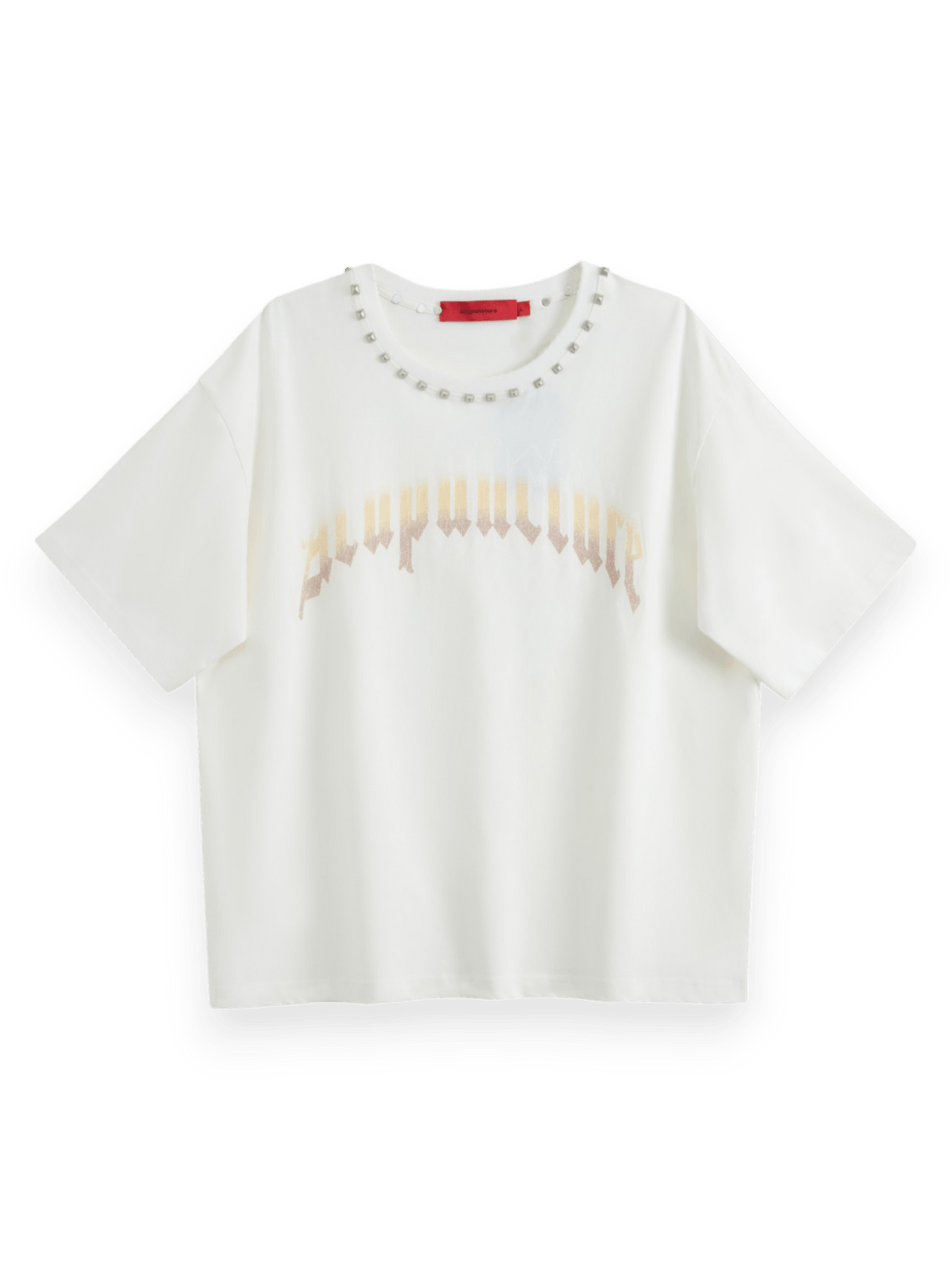 Acupuncture Punker Tee Off-White
