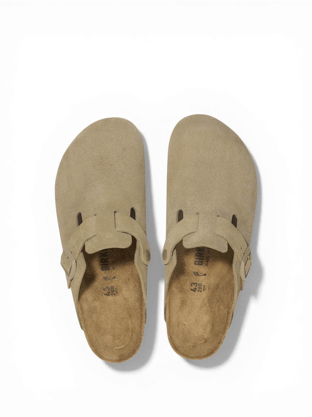 Birkenstock Boston Suede Khaki