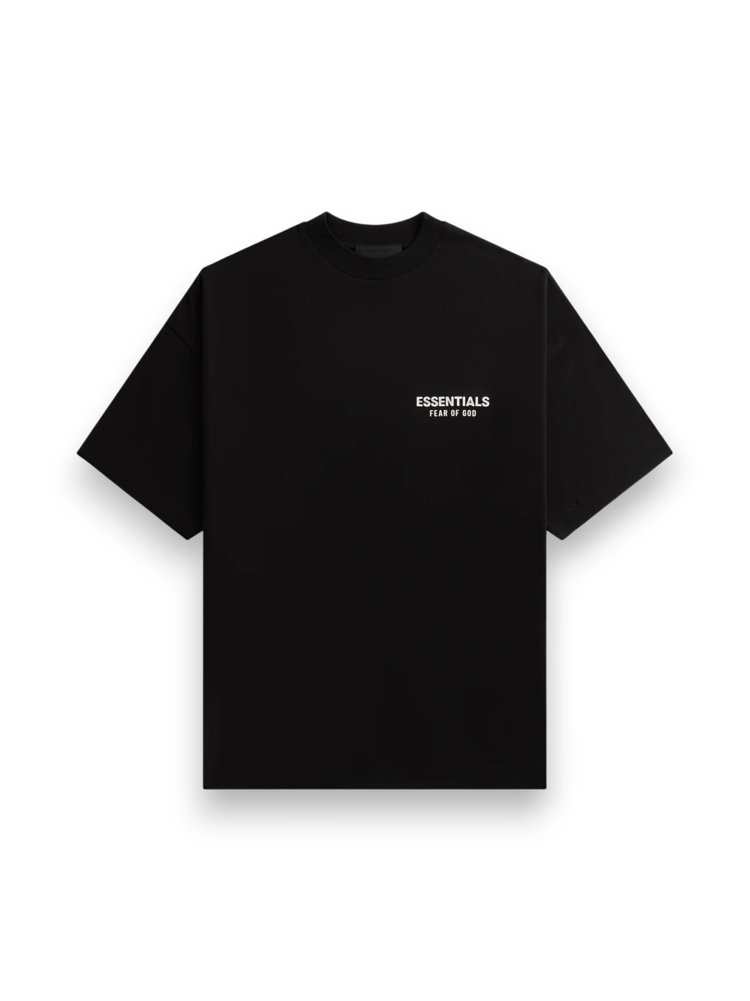 Fear of God Essentials Jersey Crewneck Tee Black