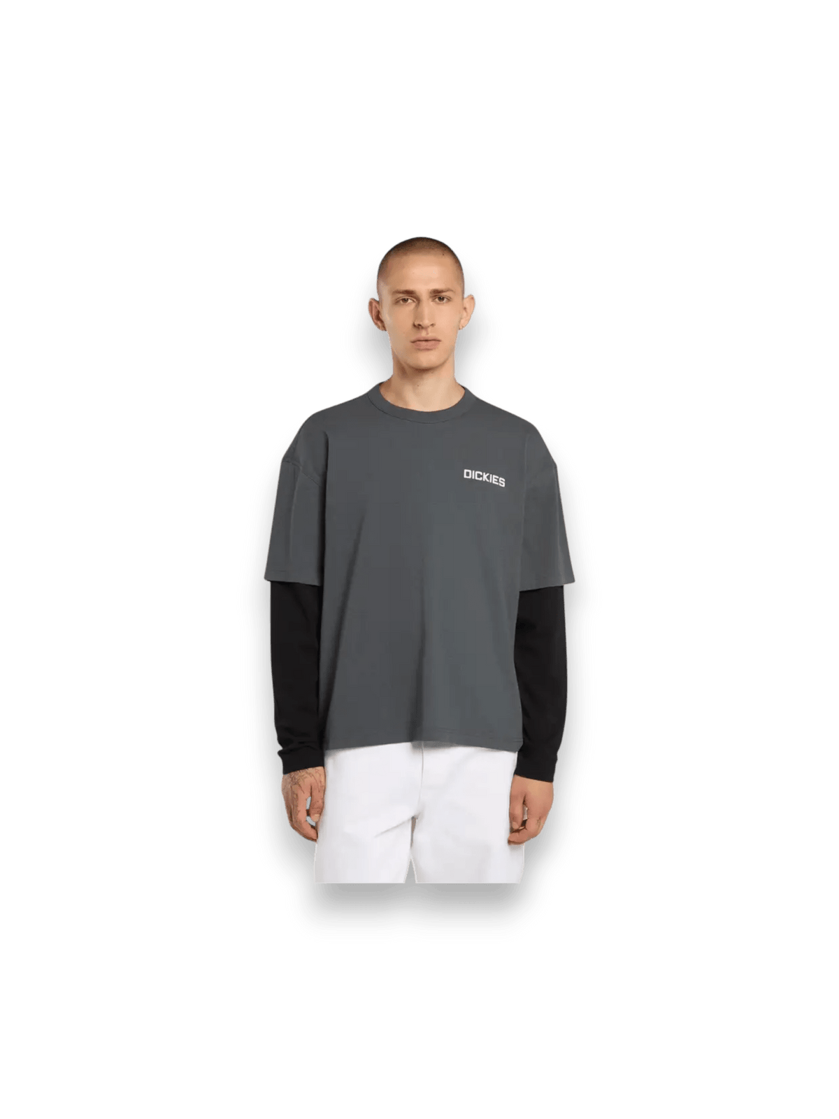 Dickies Payson 2Fer Tee Black