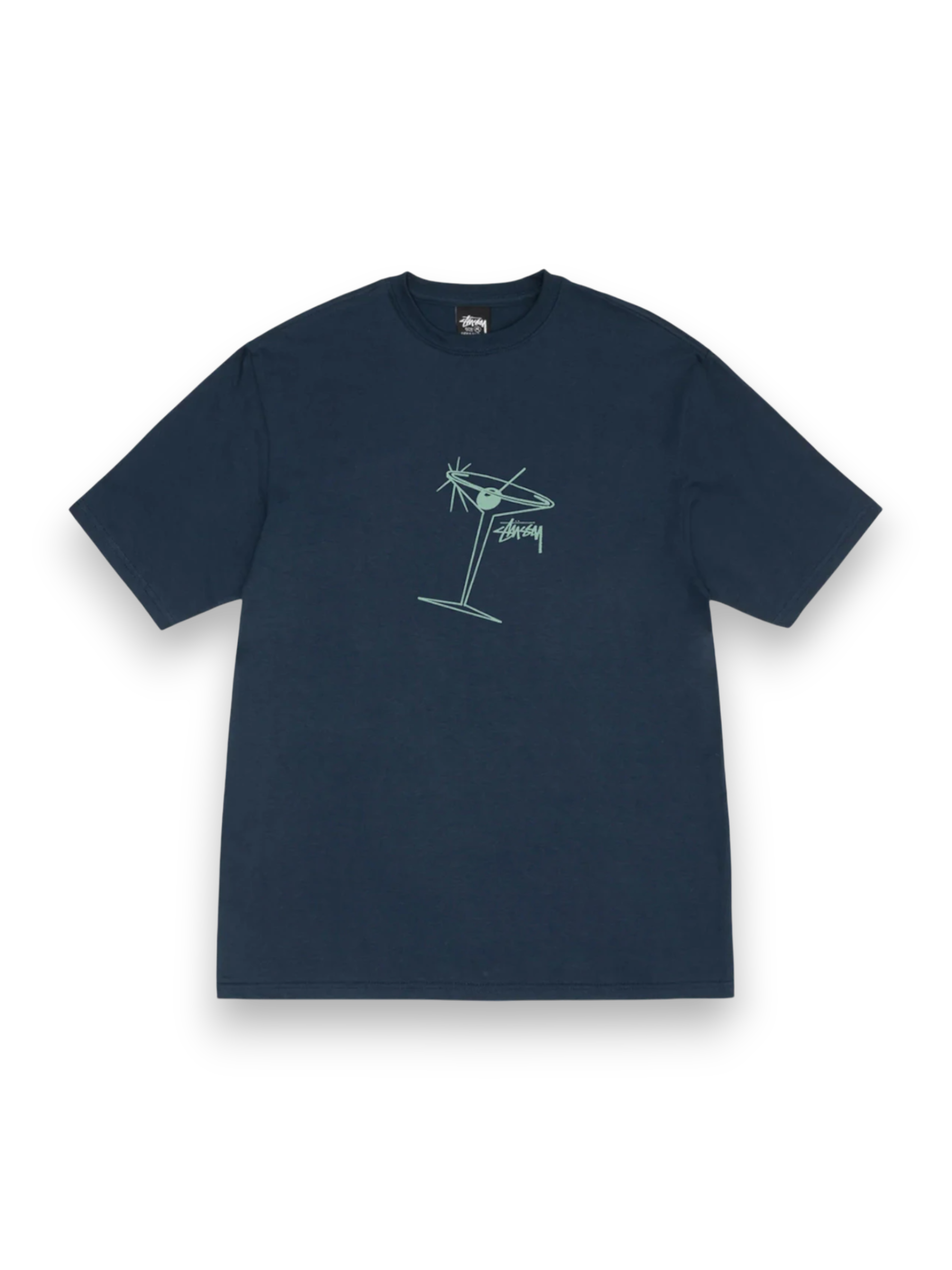 Stussy Martini Tee Navy