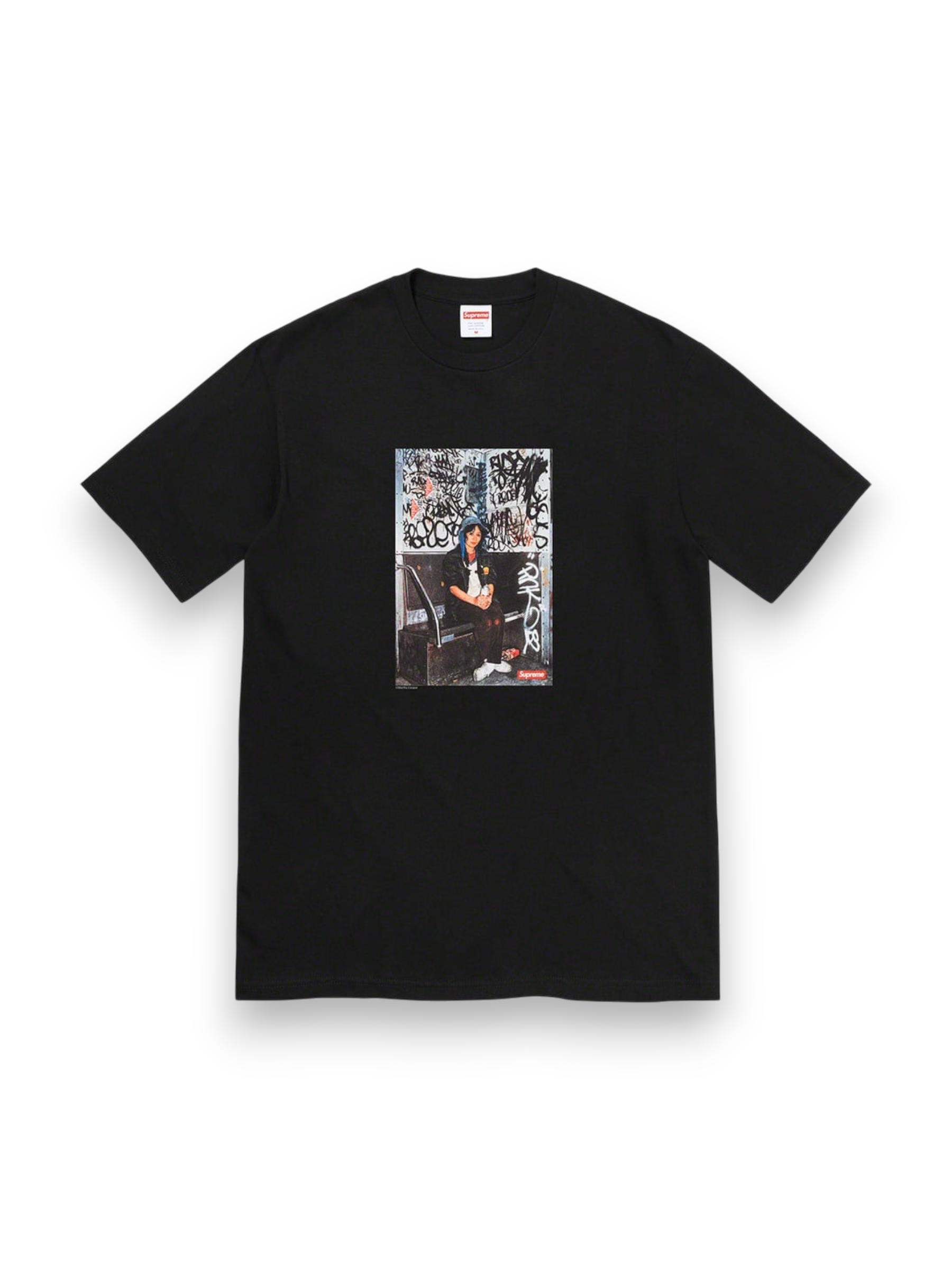 Supreme Lady Pink Tee Black