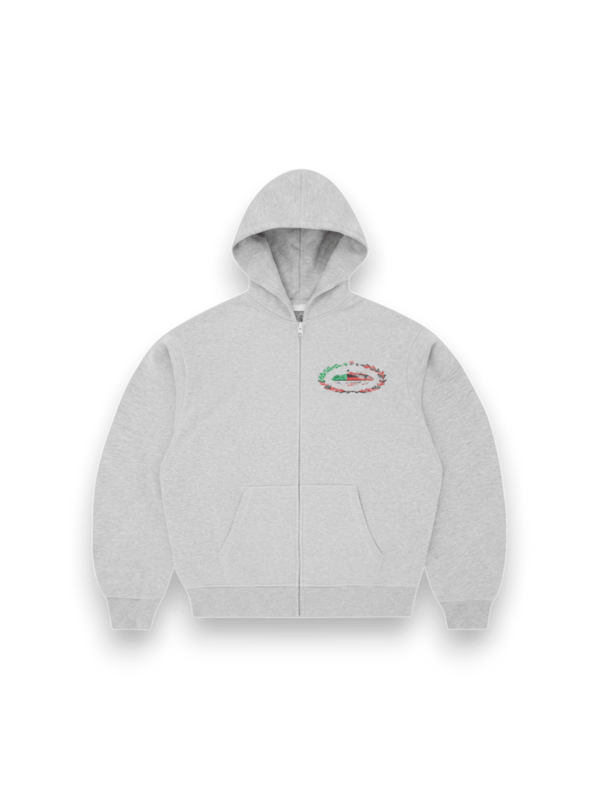 Hoodie Denim Tears x Corteiz Grey