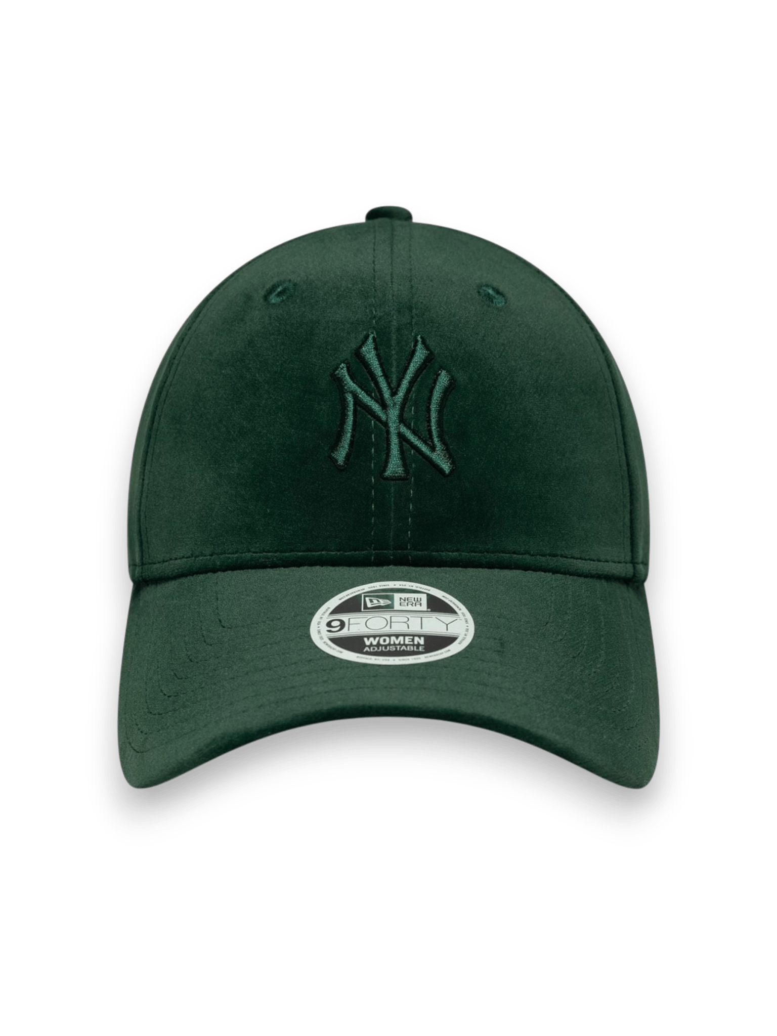 New Era 9FORTY New York Yankees MLB Velluto Verde Scuro