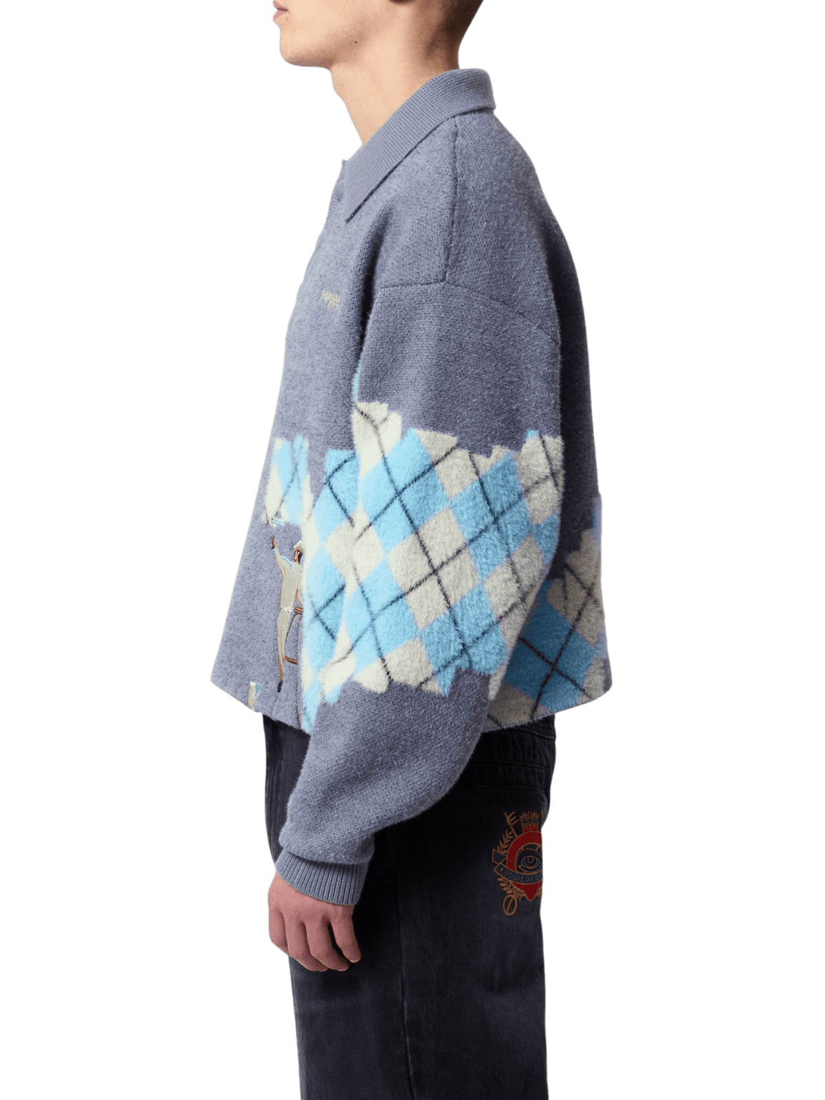 House Of Errors Knitted Wall Painter Rugby Grey