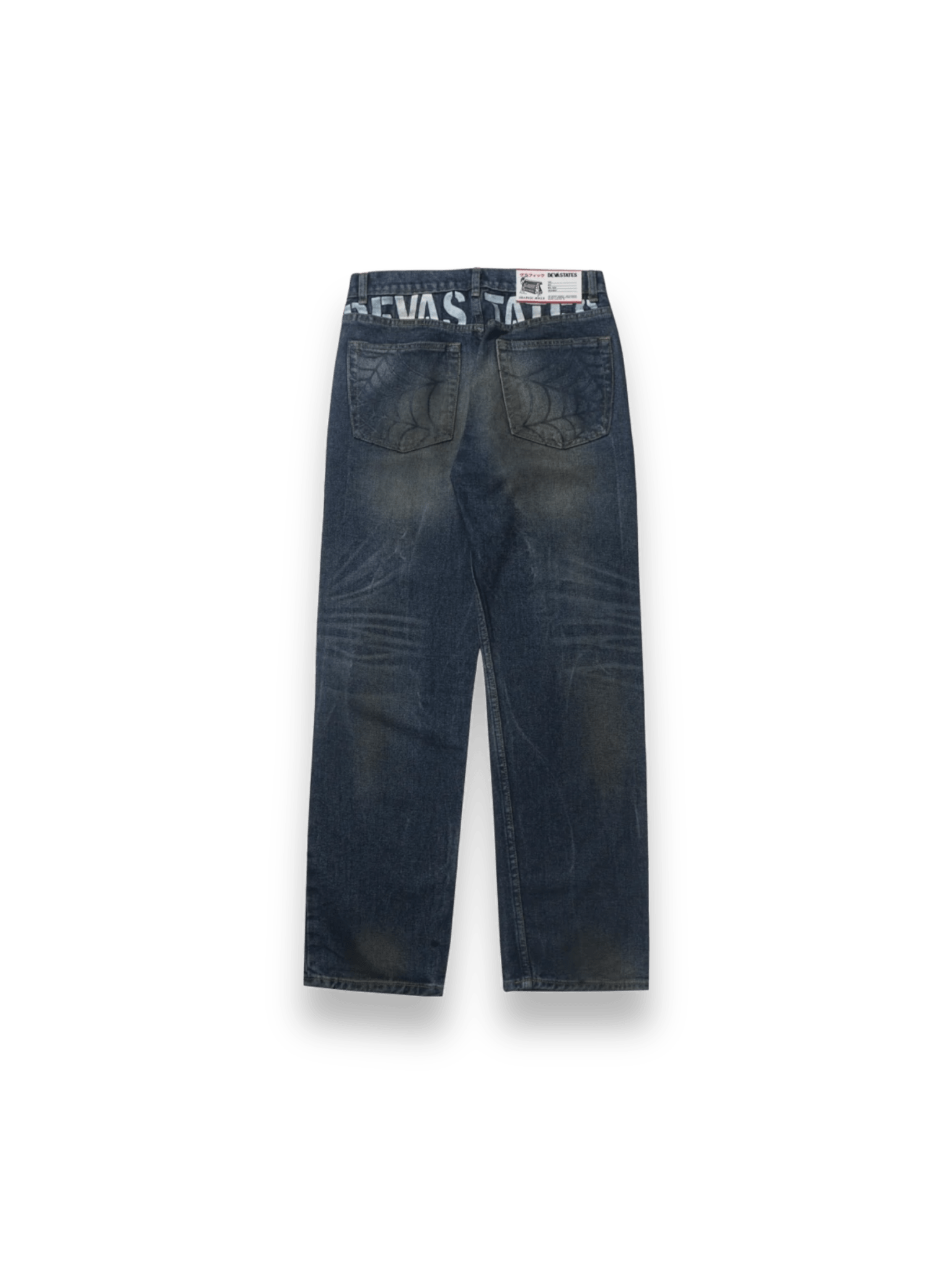 DEVÁ STATES Denim Pants GRIT Washed Blue