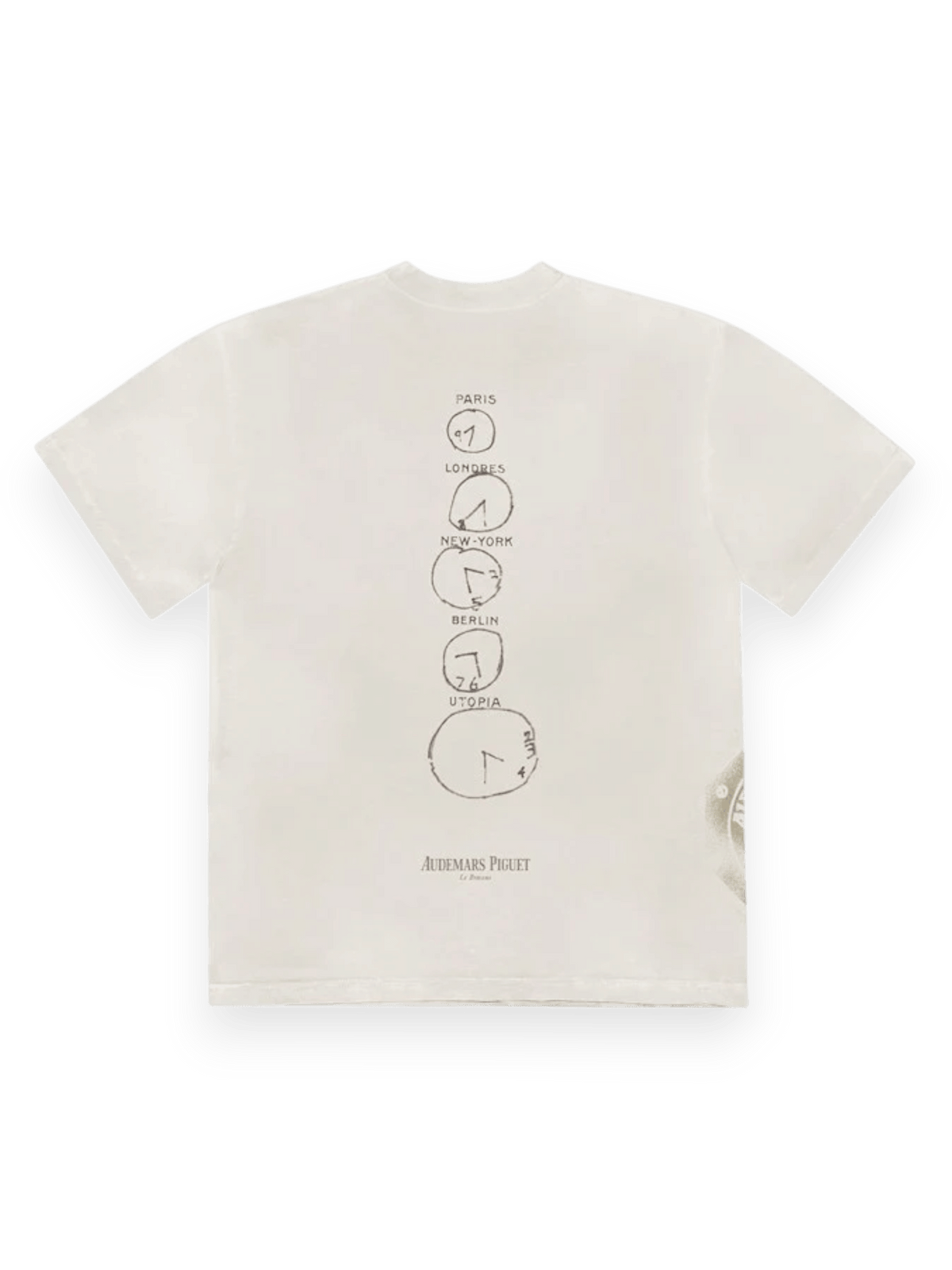 Travis Scott x Audemars Piguet Time Zones T-Shirt "White"