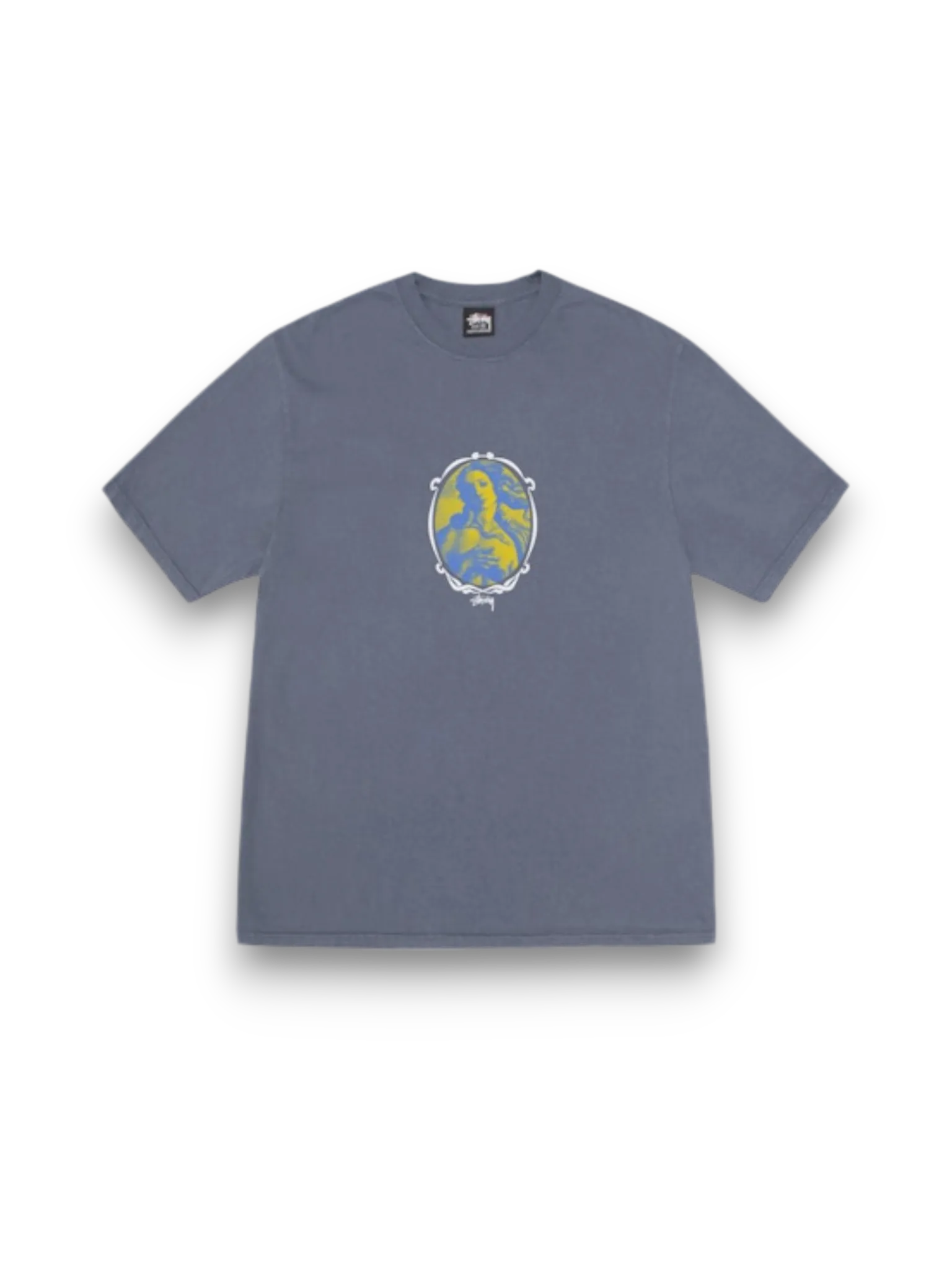 Stussy Venus Oval Pigment Dyed Tee Indigo