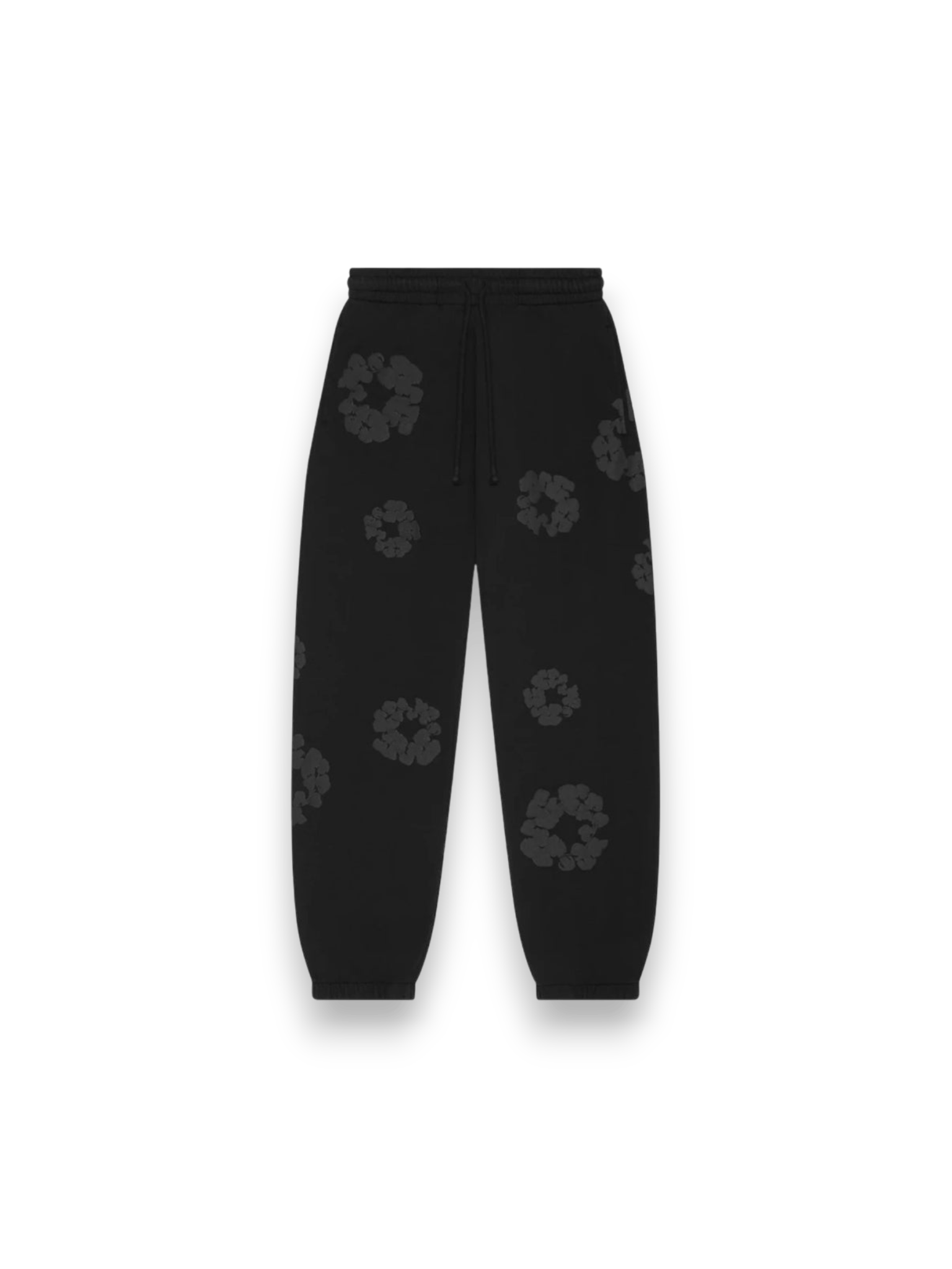 Denim Tears Mono Wreath Sweatpants Black