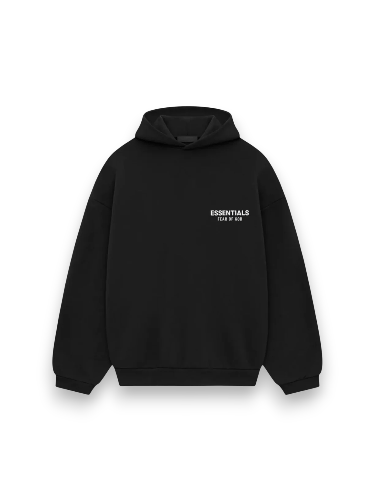 Fear Of God Essentials Fleece Hoodie Black