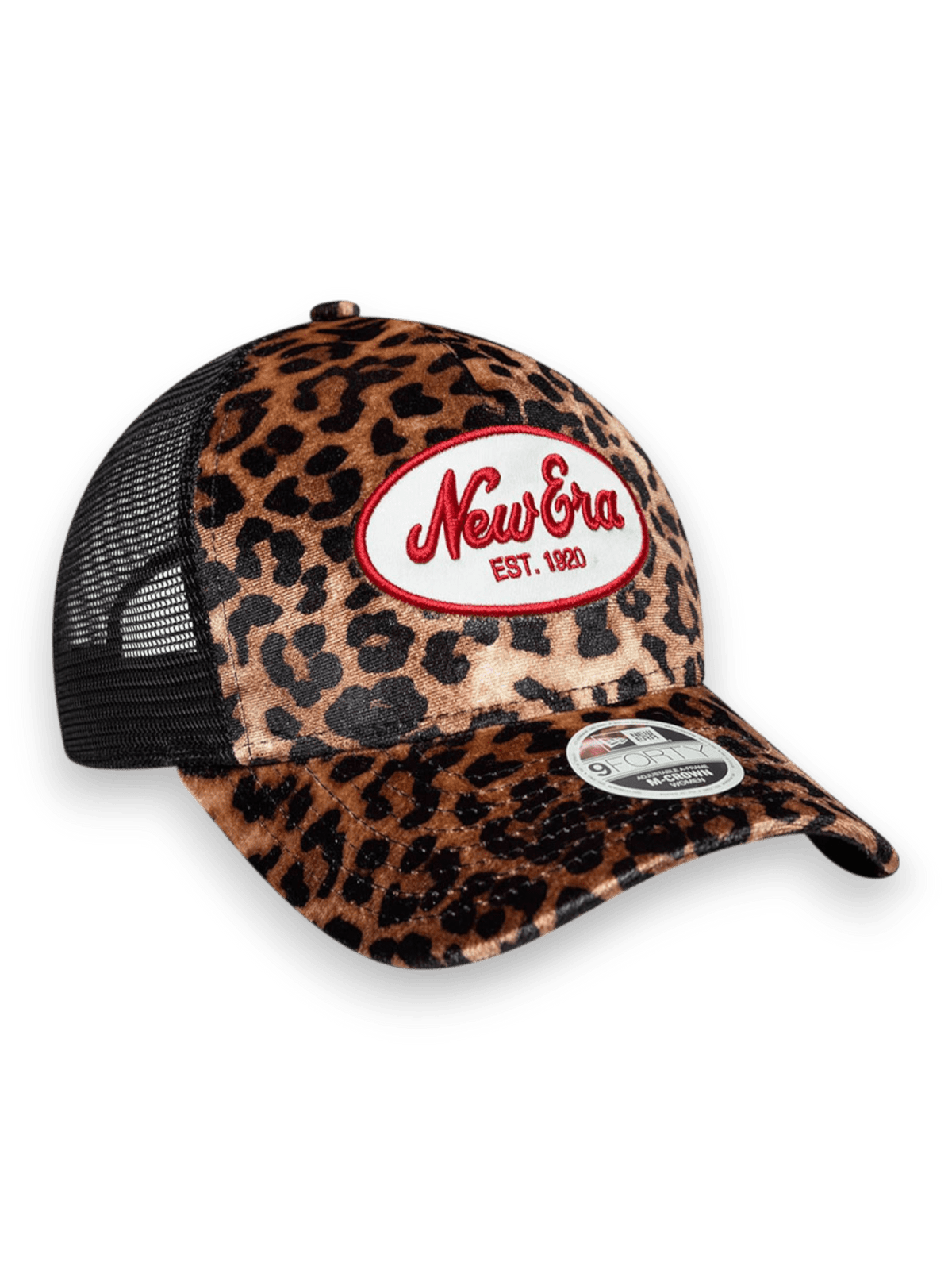 New Era Leopard 9Forty M-Crown A-Frame Trucker Cap