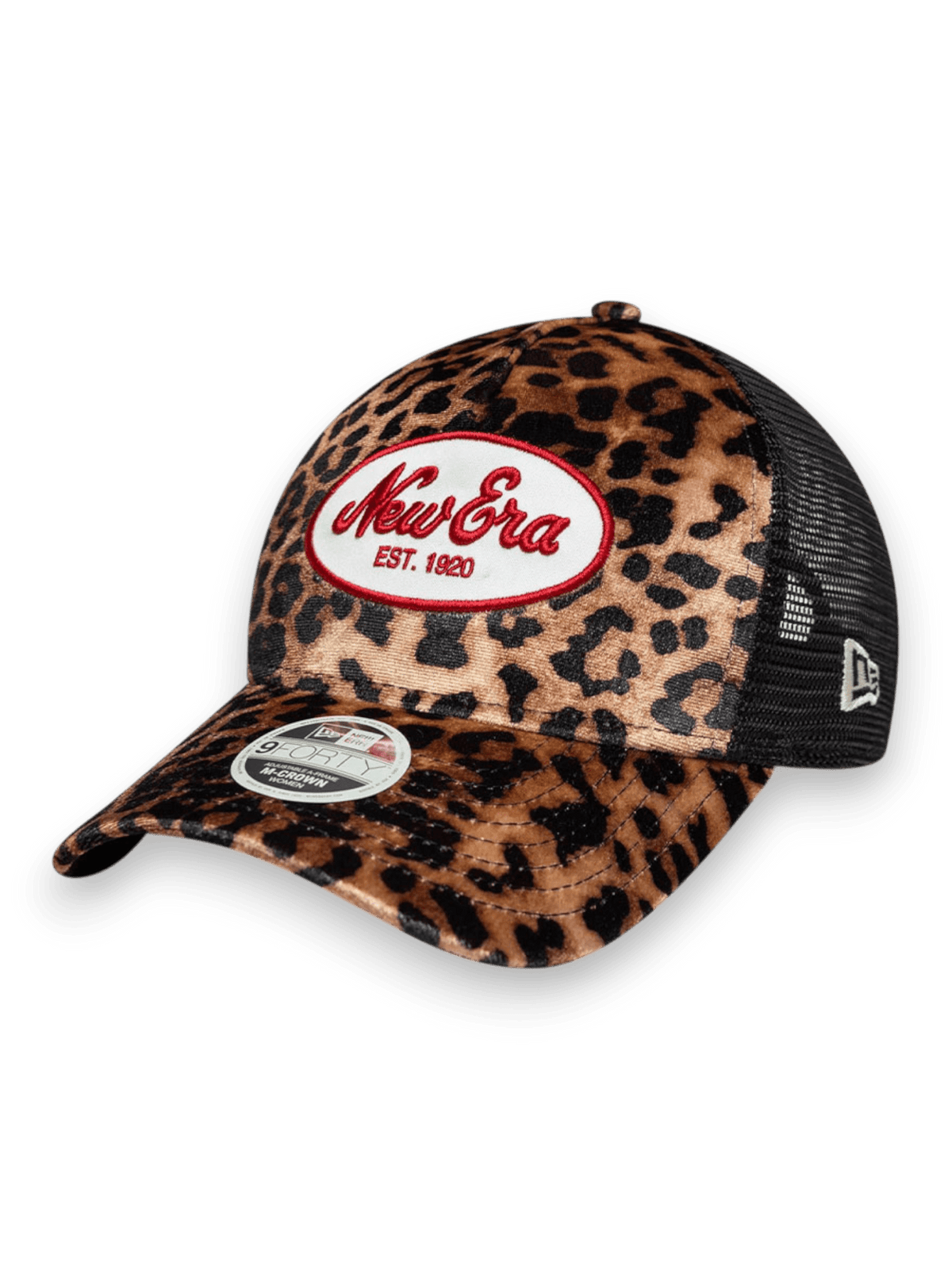 New Era Leopard 9Forty M-Crown A-Frame Trucker Cap
