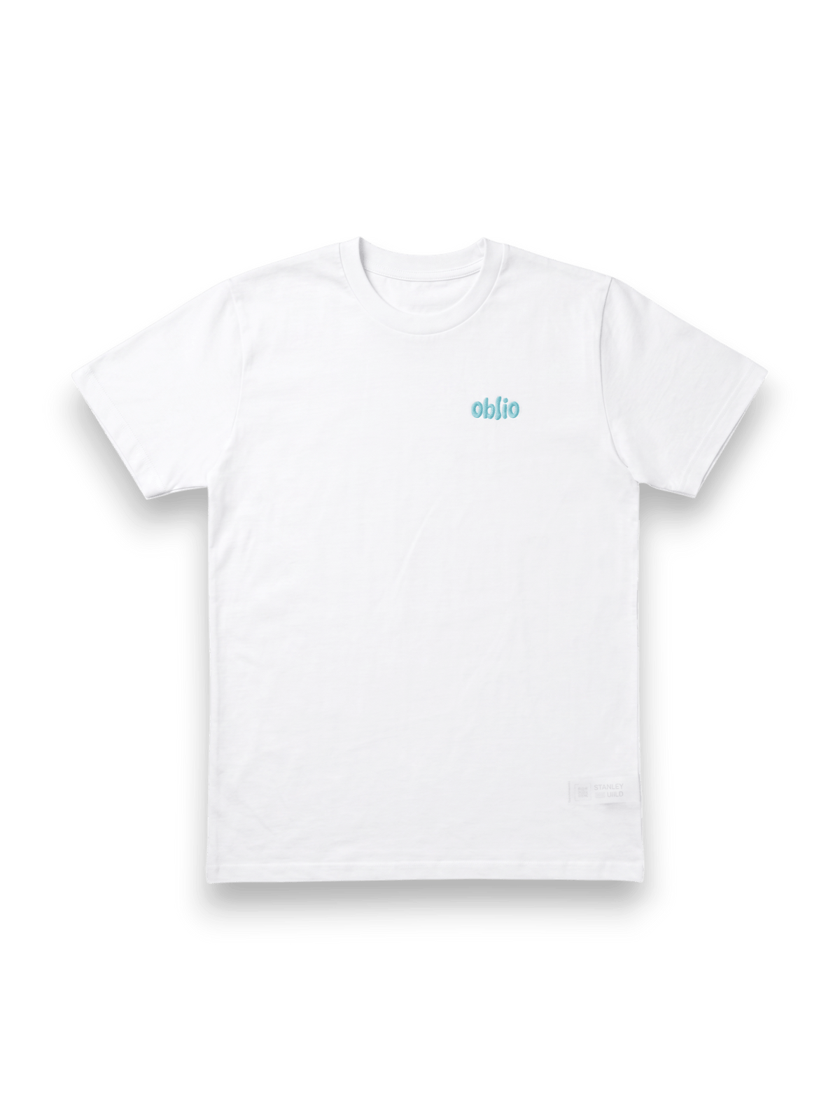 Oblio Tee White Light Blue Milano Marittima Kids