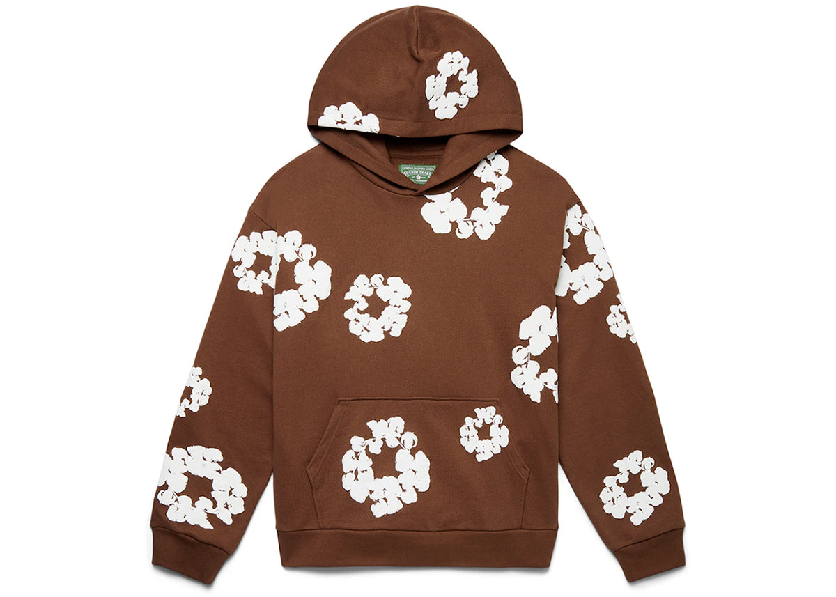 Denim Tears The Cotton Wreath Hoodie Brown