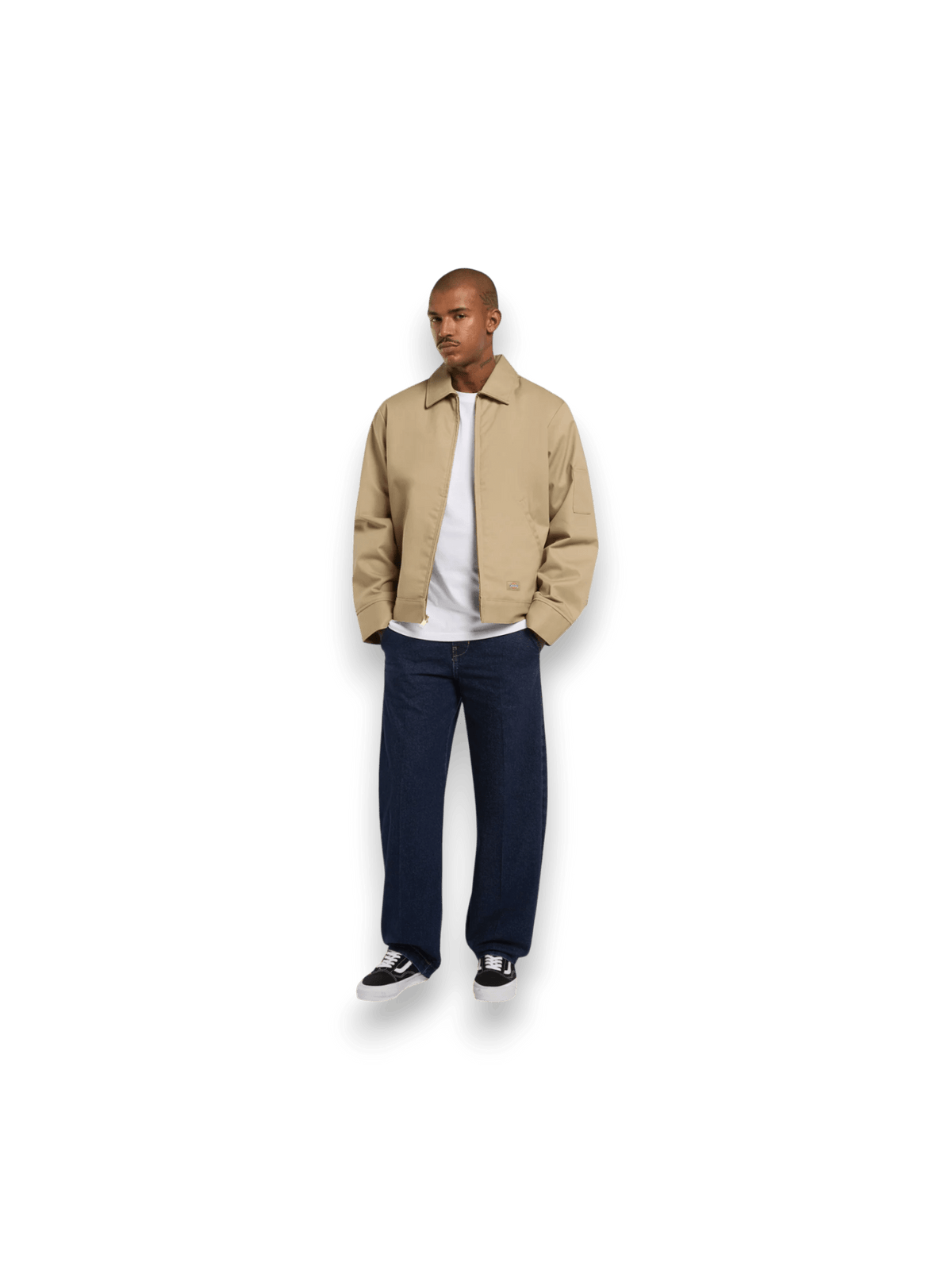 Dickies 877 Barrel Leg Work Jeans Uomo Dark Indigo