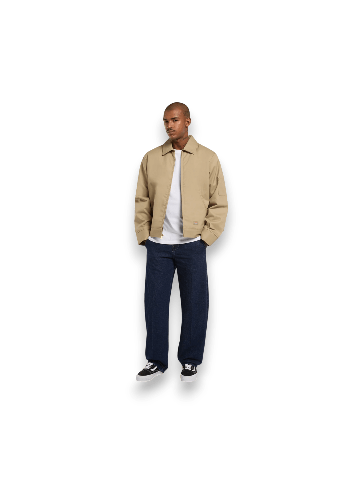 Dickies 877 Barrel Leg Work Jeans Uomo Dark Indigo