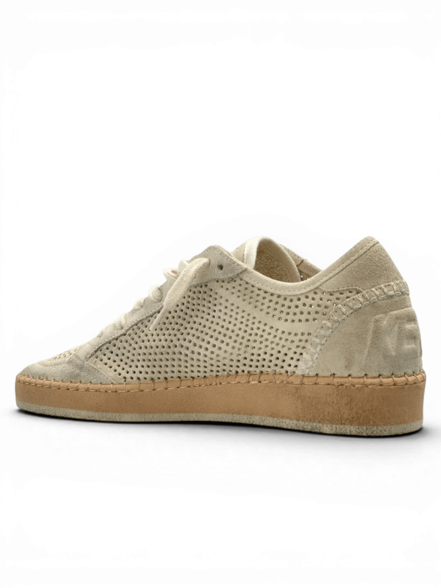 Golden Goose Ball Star Sneakers traforate Beige