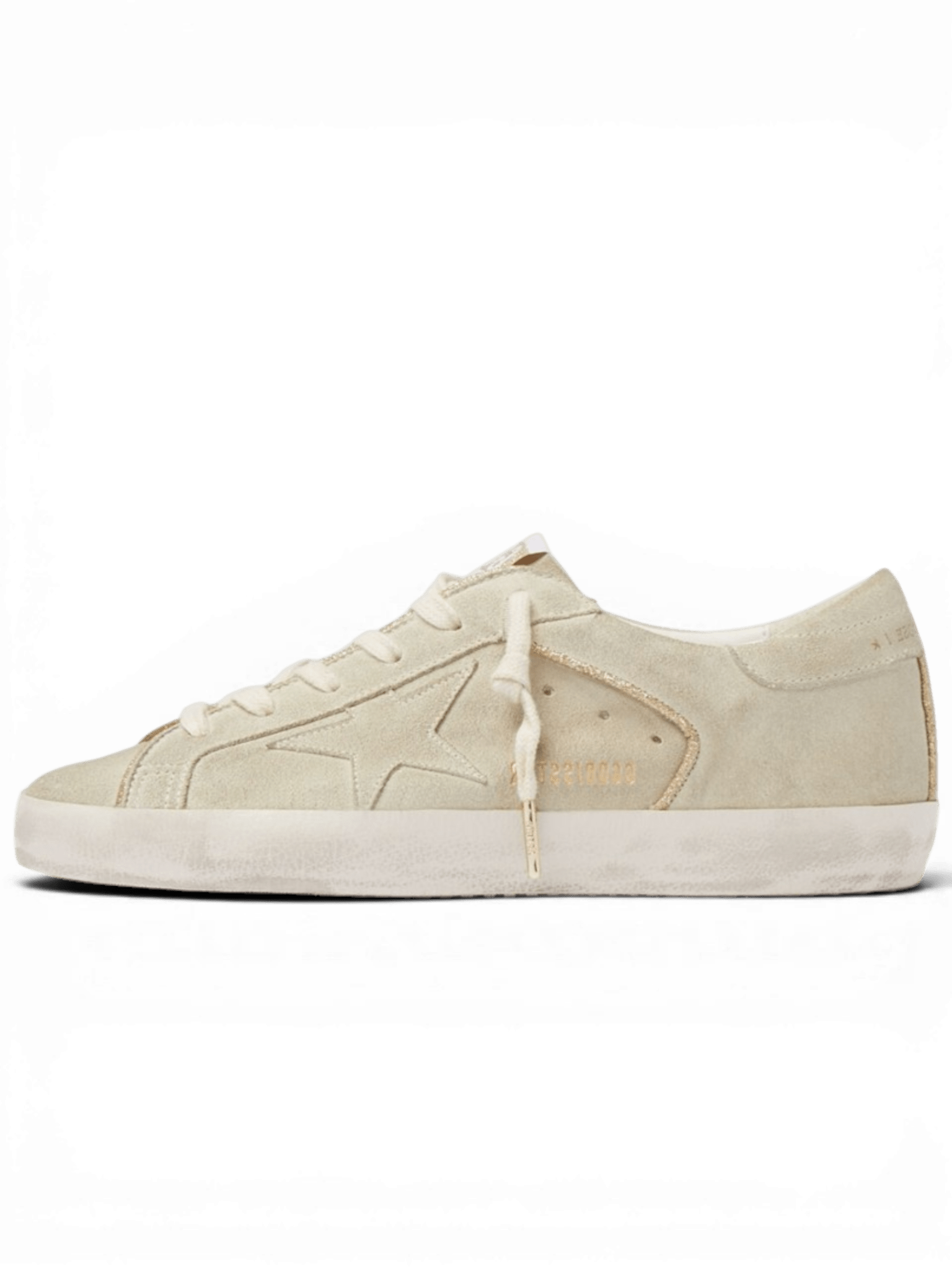 Golden Goose: Sneaker Super Star in camoscio