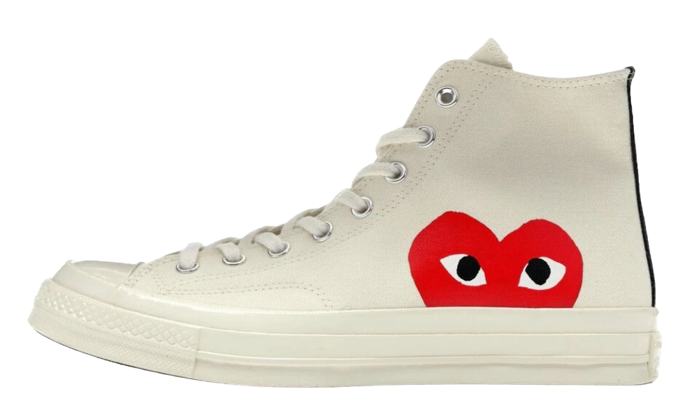 Converse Chuck Taylor All Star 70 Hi Comme des Garcons PLAY White