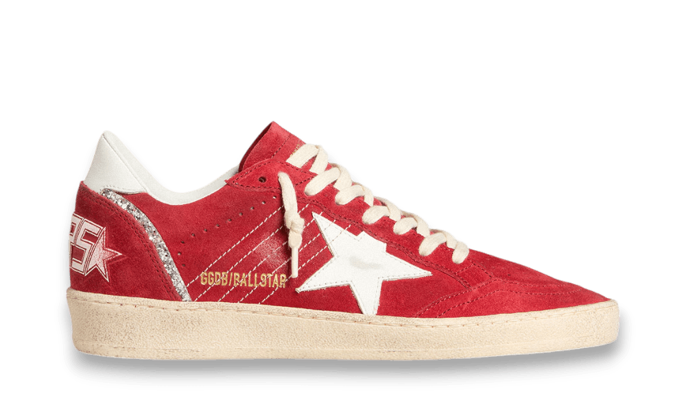 Golden Goose Ball-Star Red/White