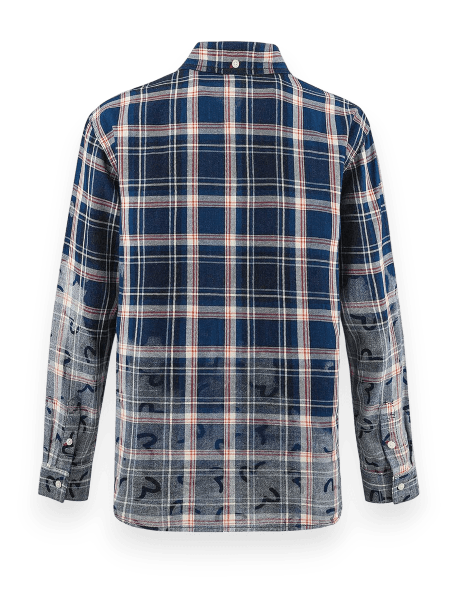 Evisu Seagull Aop Ls Checked Shirt