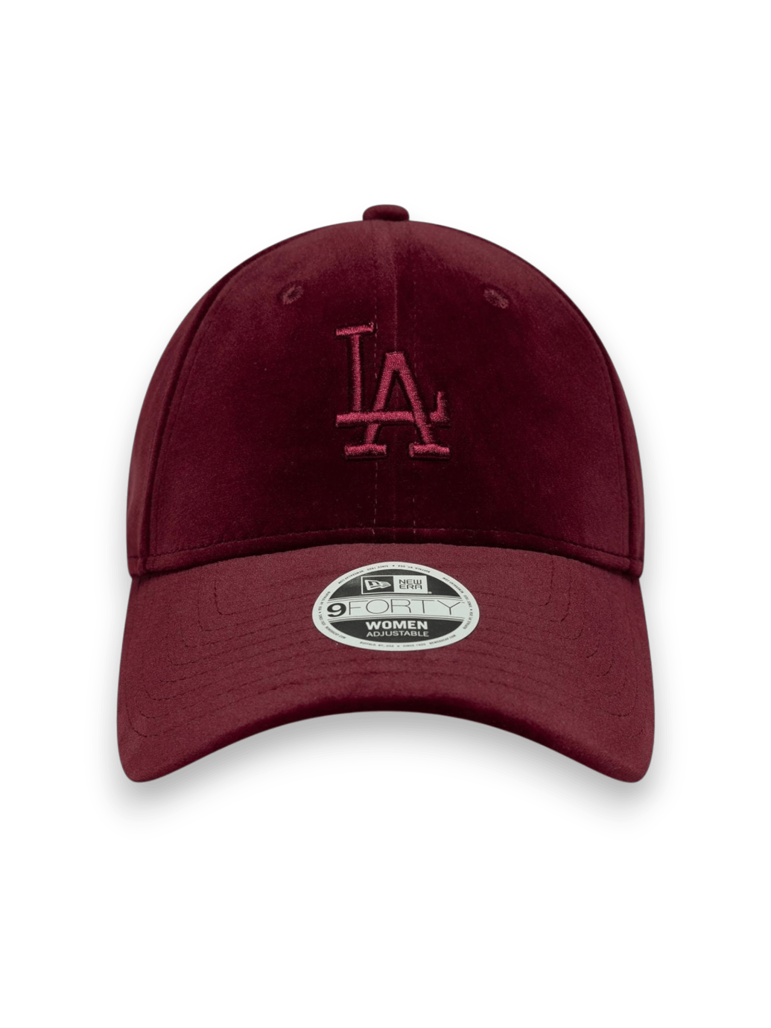 New Era 9FORTY LA Dodgers MLB Velluto Rosso Scuro