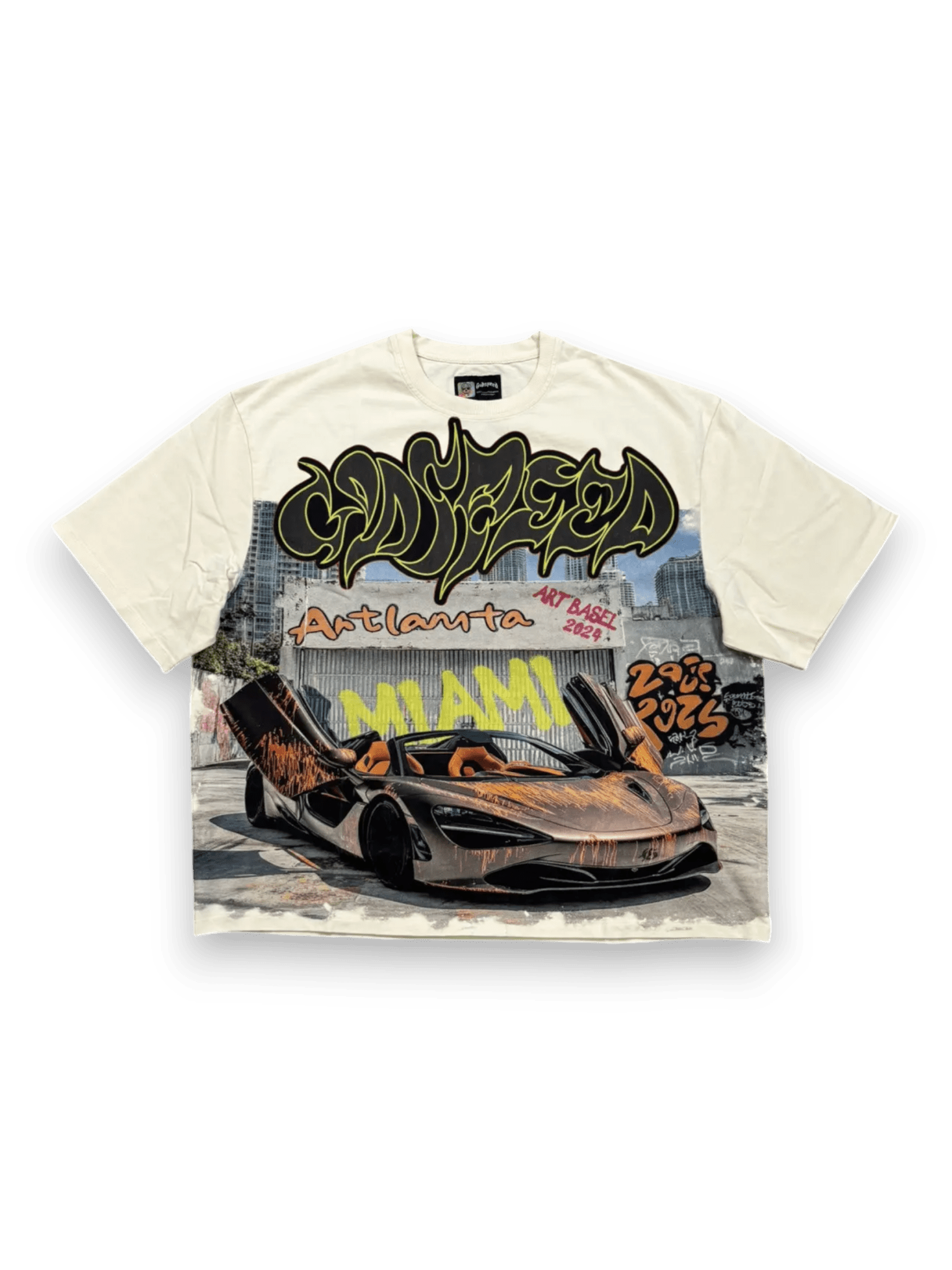 Godspeed Miami Artlanta Shirt White