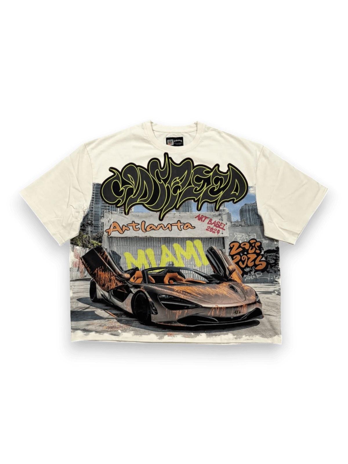 Godspeed Miami Artlanta Shirt White