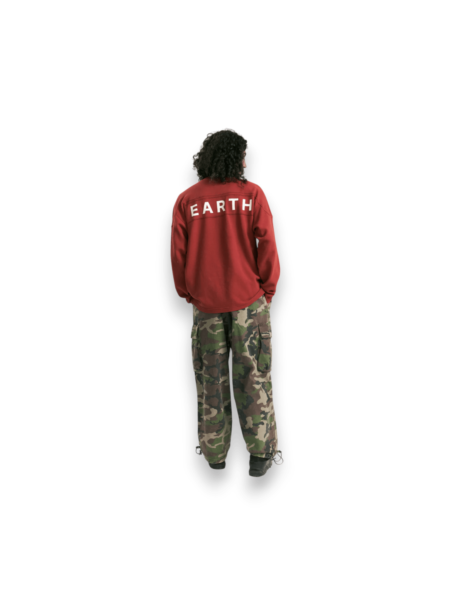 STAY HUMAN ON EARTH RIPSTOP SUPEROVER CARGO TROUSERS