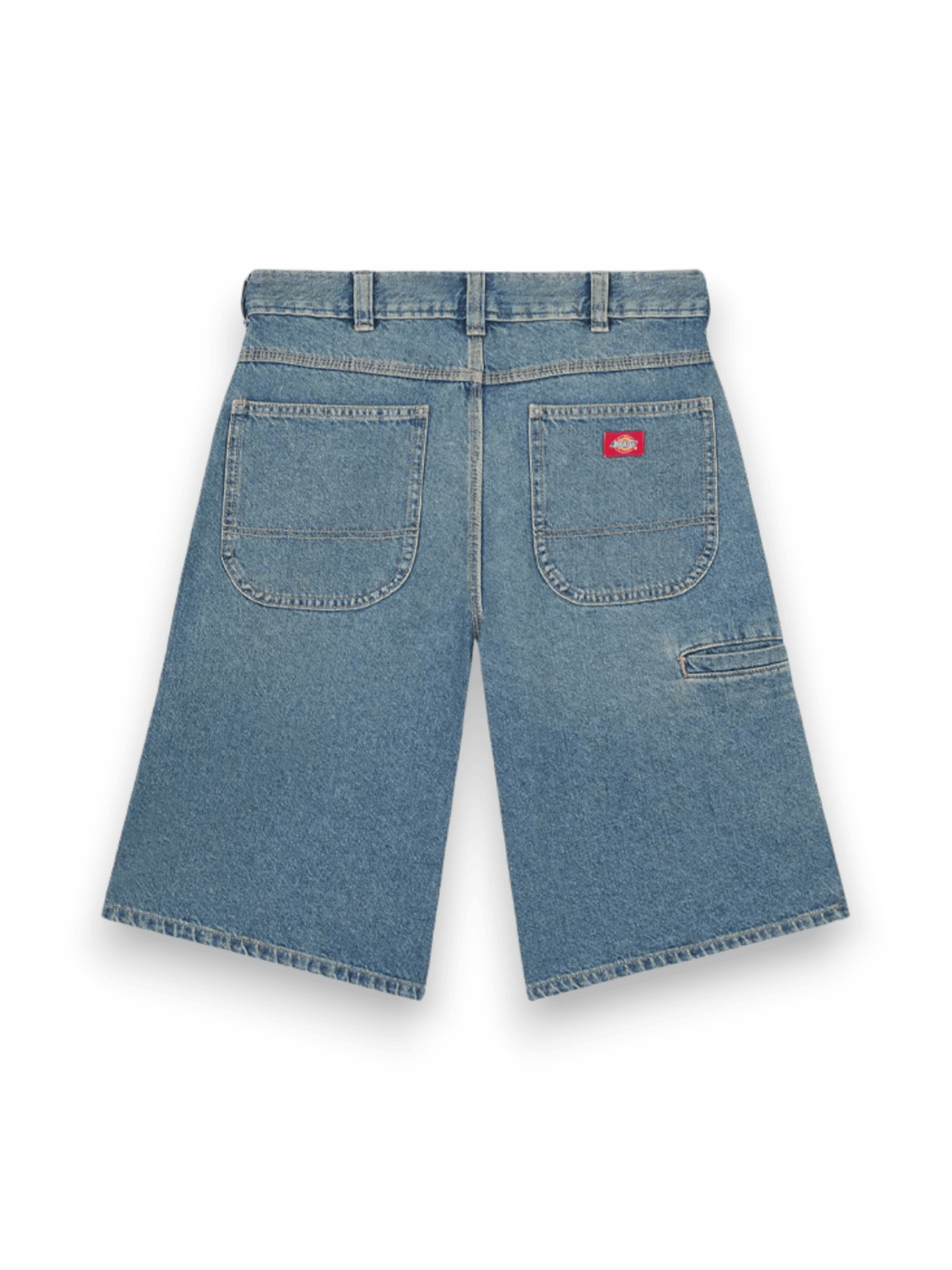 DICKIES 958 13-Inch Loose Short - Khaki Tinted Blue