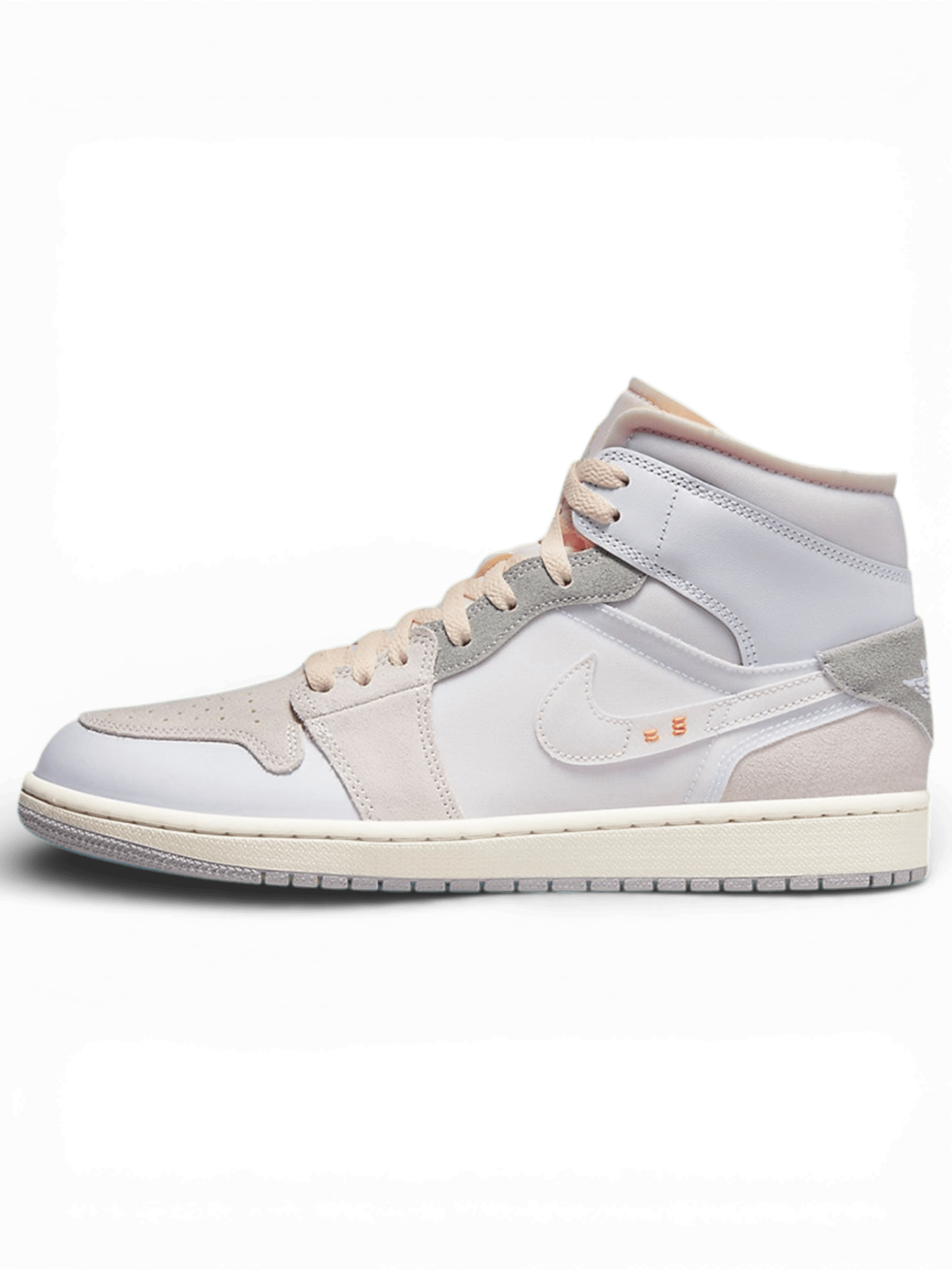 Jordan 1 Mid SE Craft Inside Out White Grey