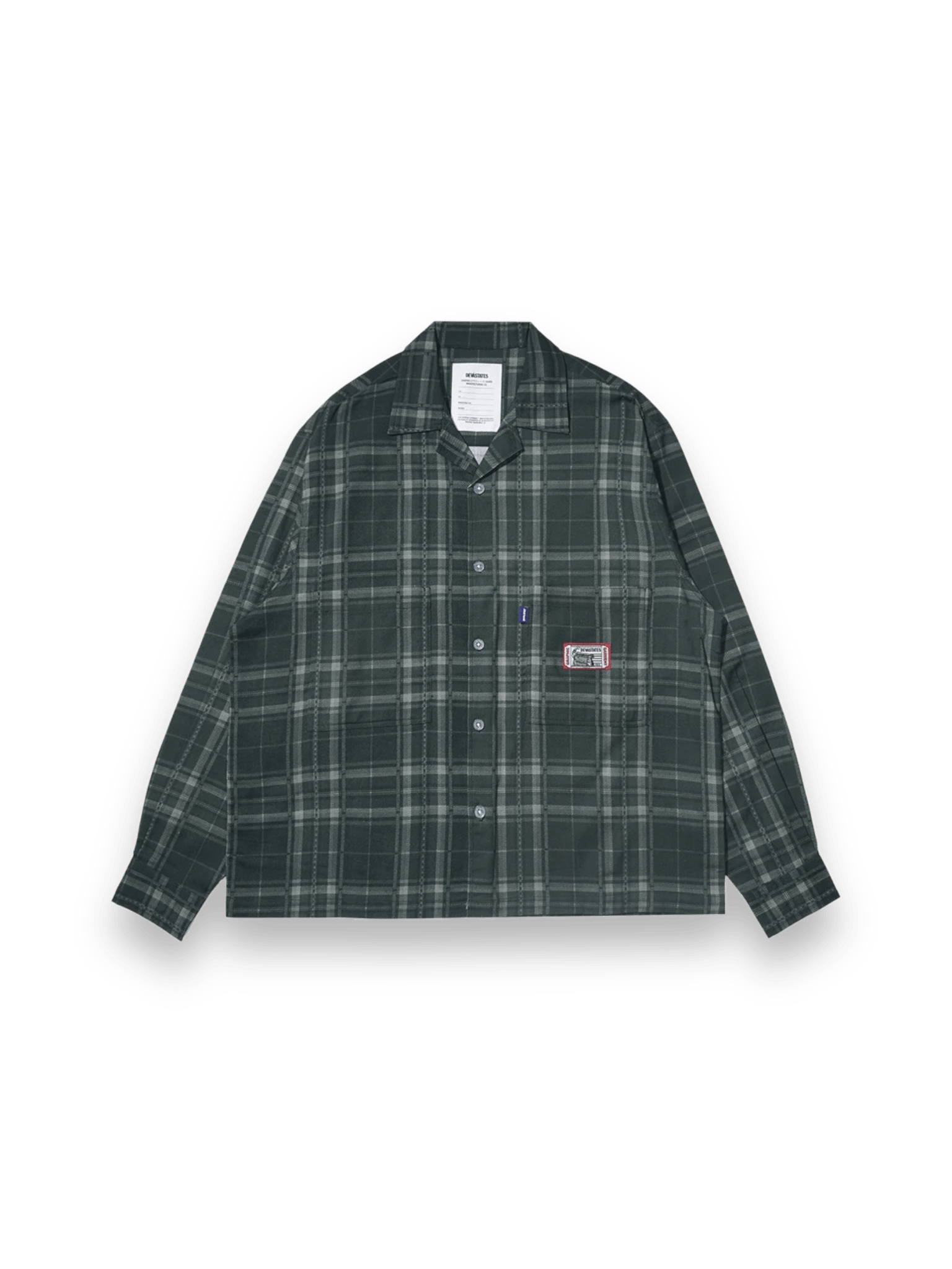 DEVÁ STATES Plaid Shirt Relic Green