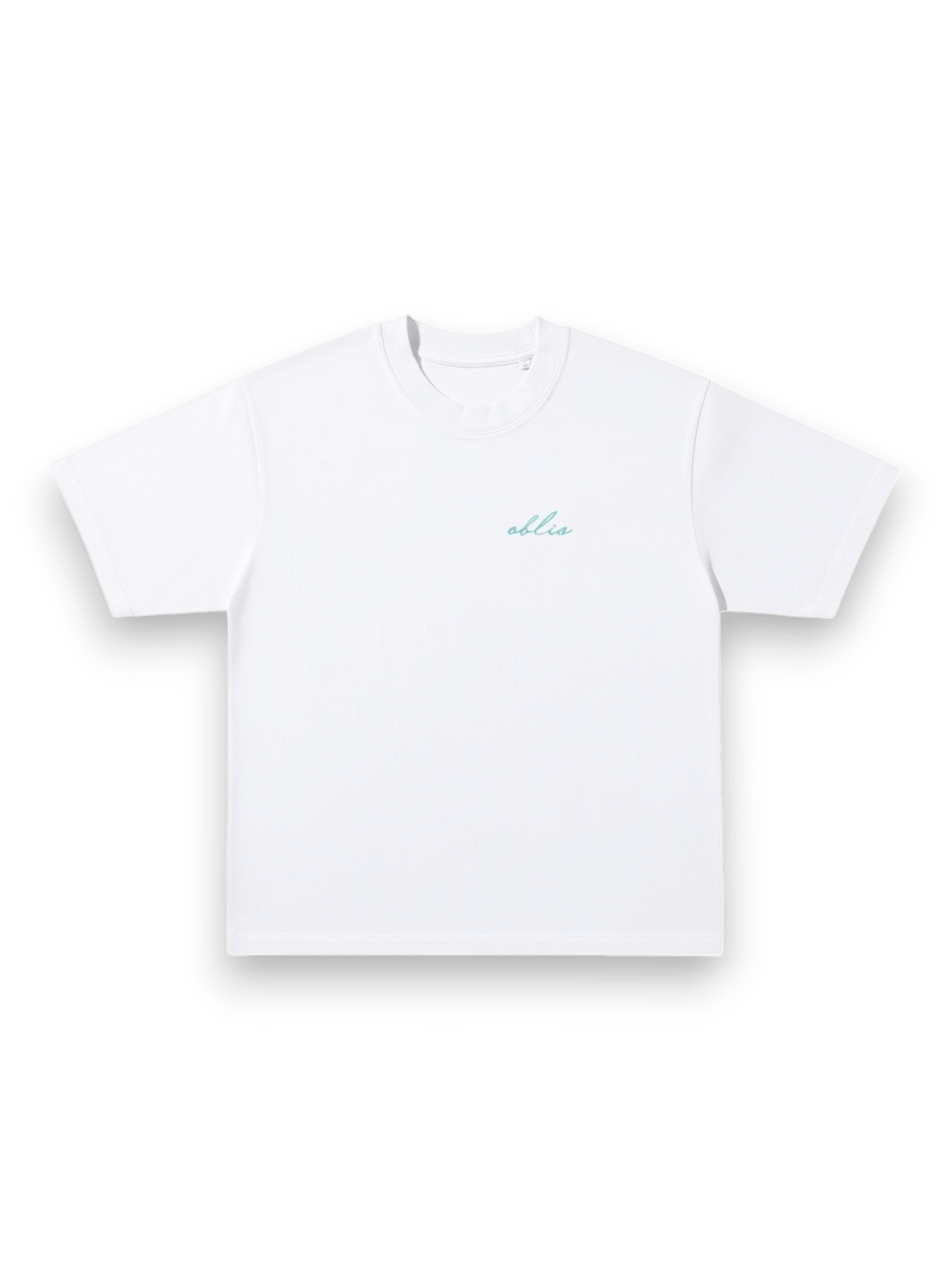 Oblio Tee White Light Blue The Good Life In Milano Marittima