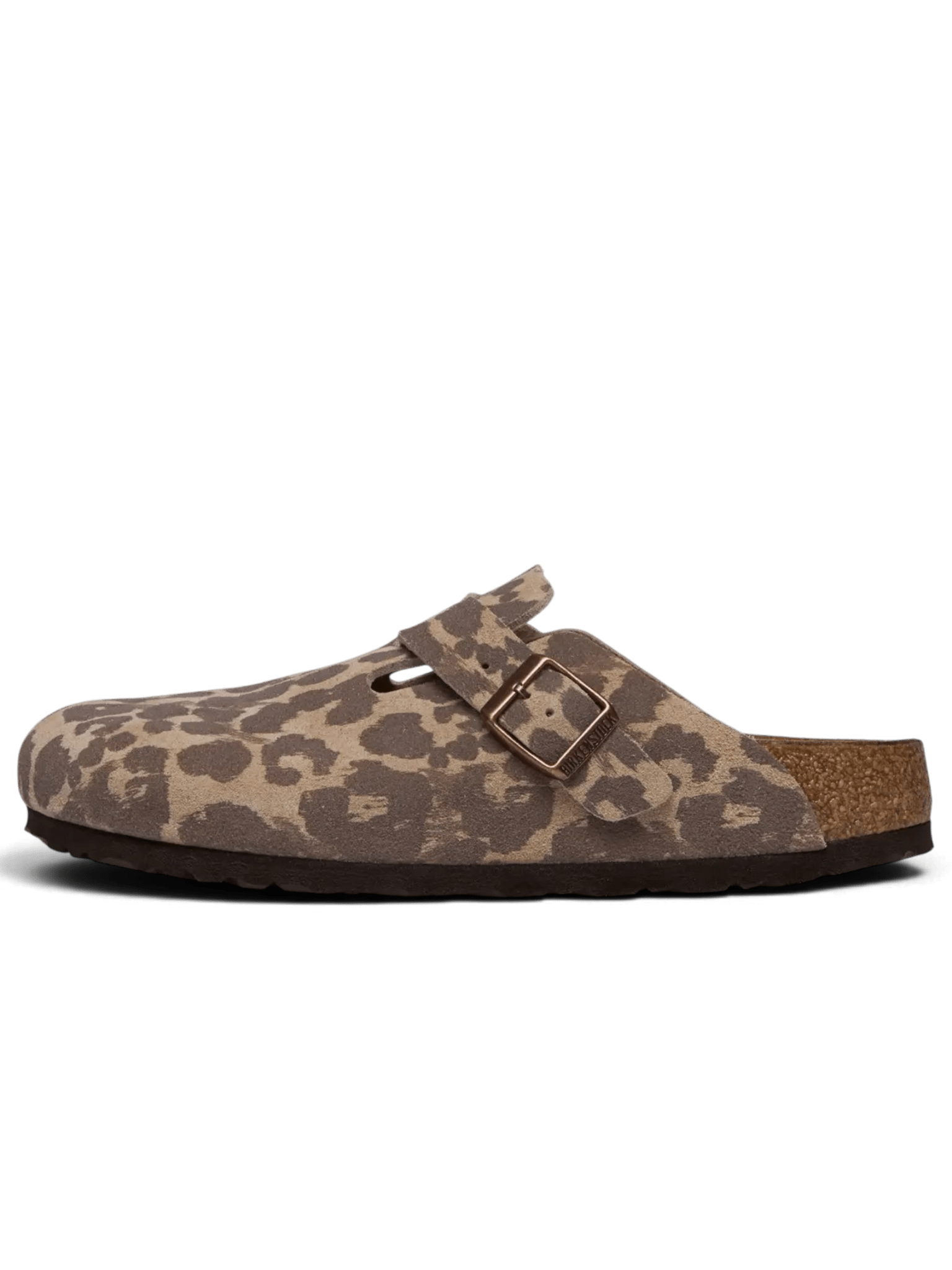 Birkenstock Boston Suede Leather - Syn Leo Sandcastle