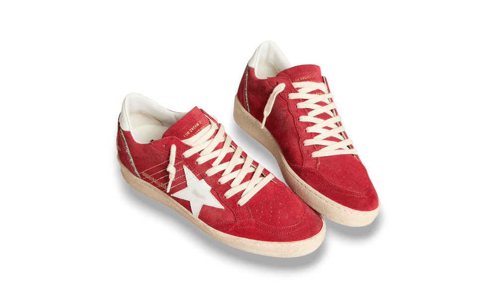 Golden Goose Ball-Star Red/White