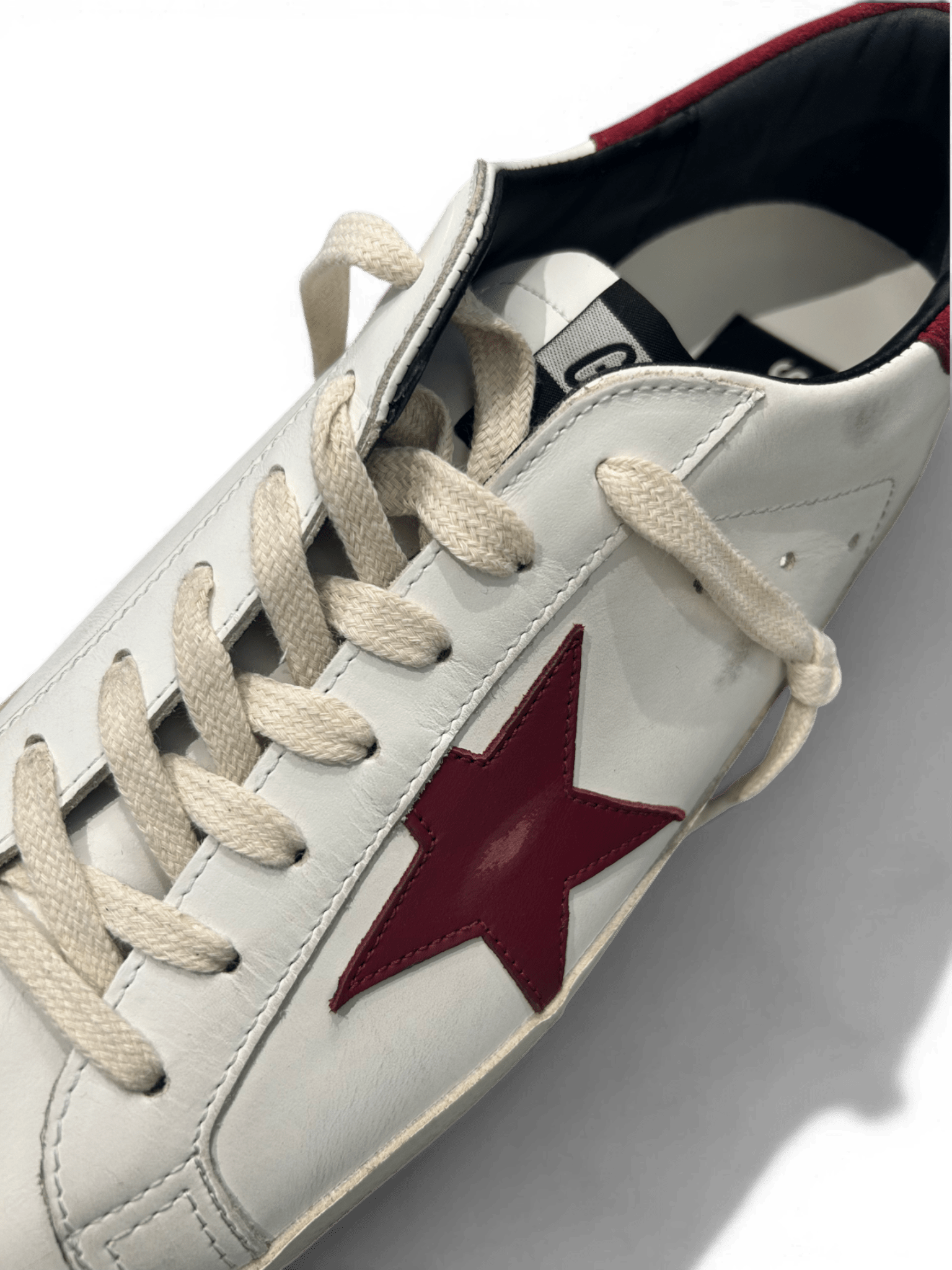 Golden Goose Super-Star White/Red