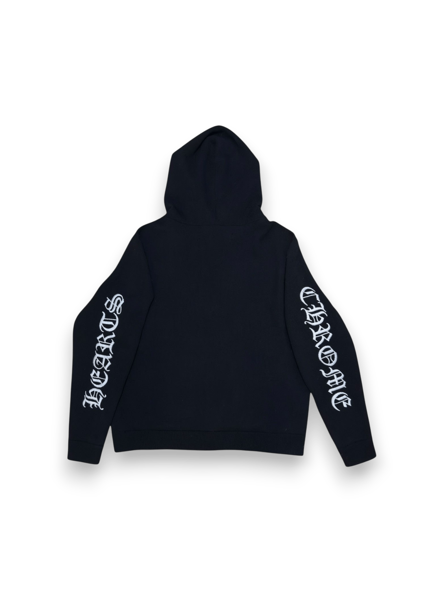 Chrome Hearts U LIFE SENTENCE Sleeve Logo Embroidered Cashmere